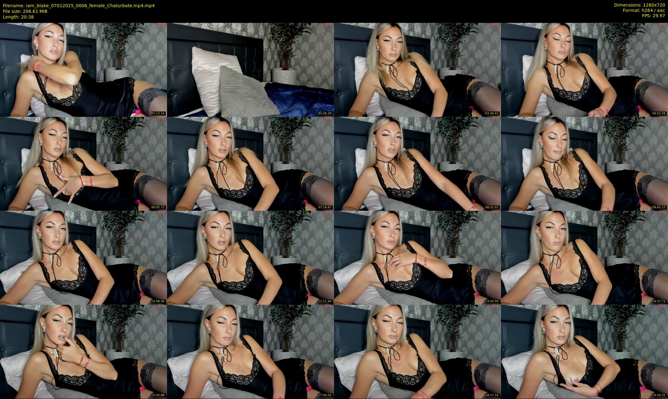 iam_blake — 21 minute Chaturbate female cam show recording, 720p, Jan 7, 2025