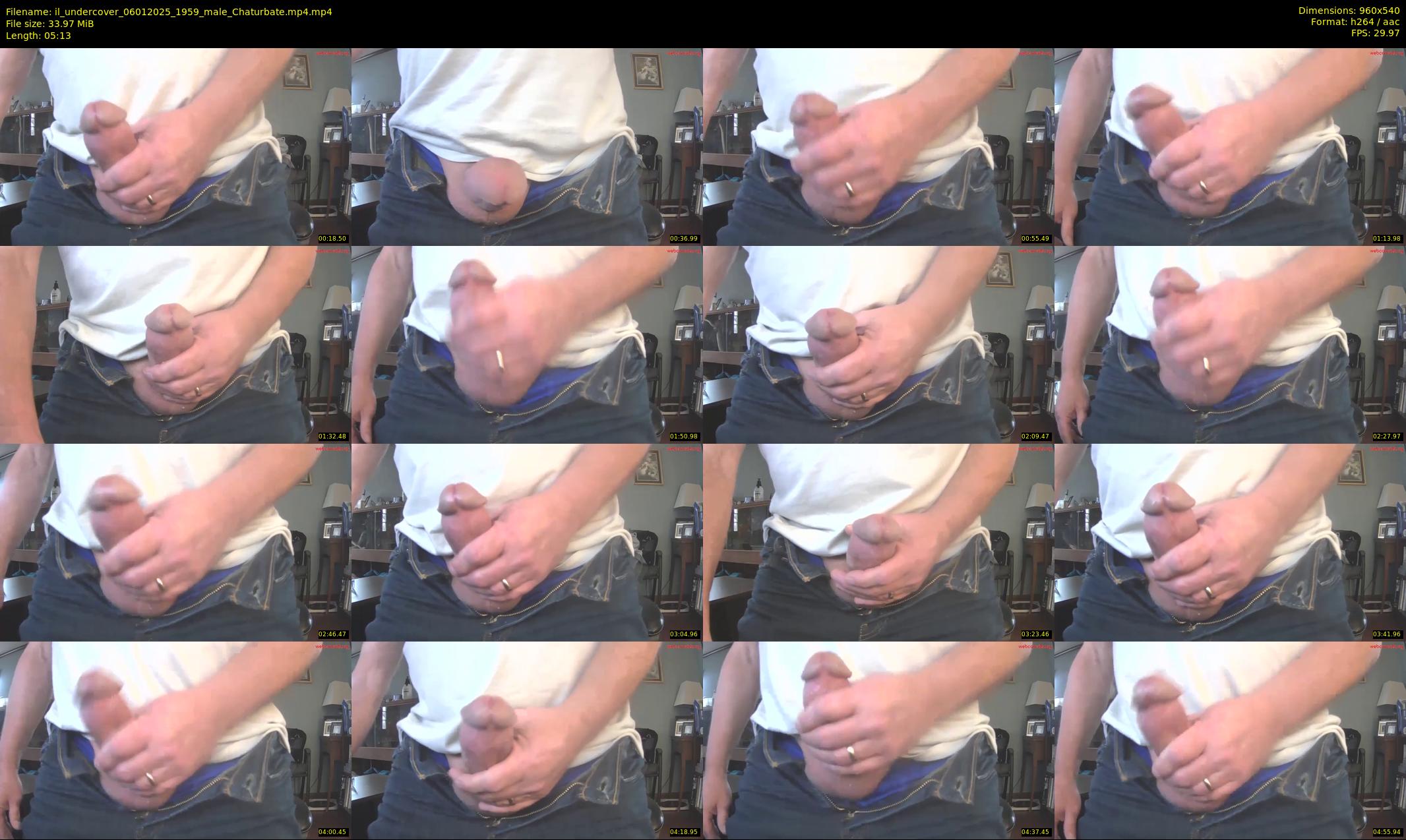il_undercover — 6 minute Chaturbate male cam show recording, 480p, Jan 6, 2025