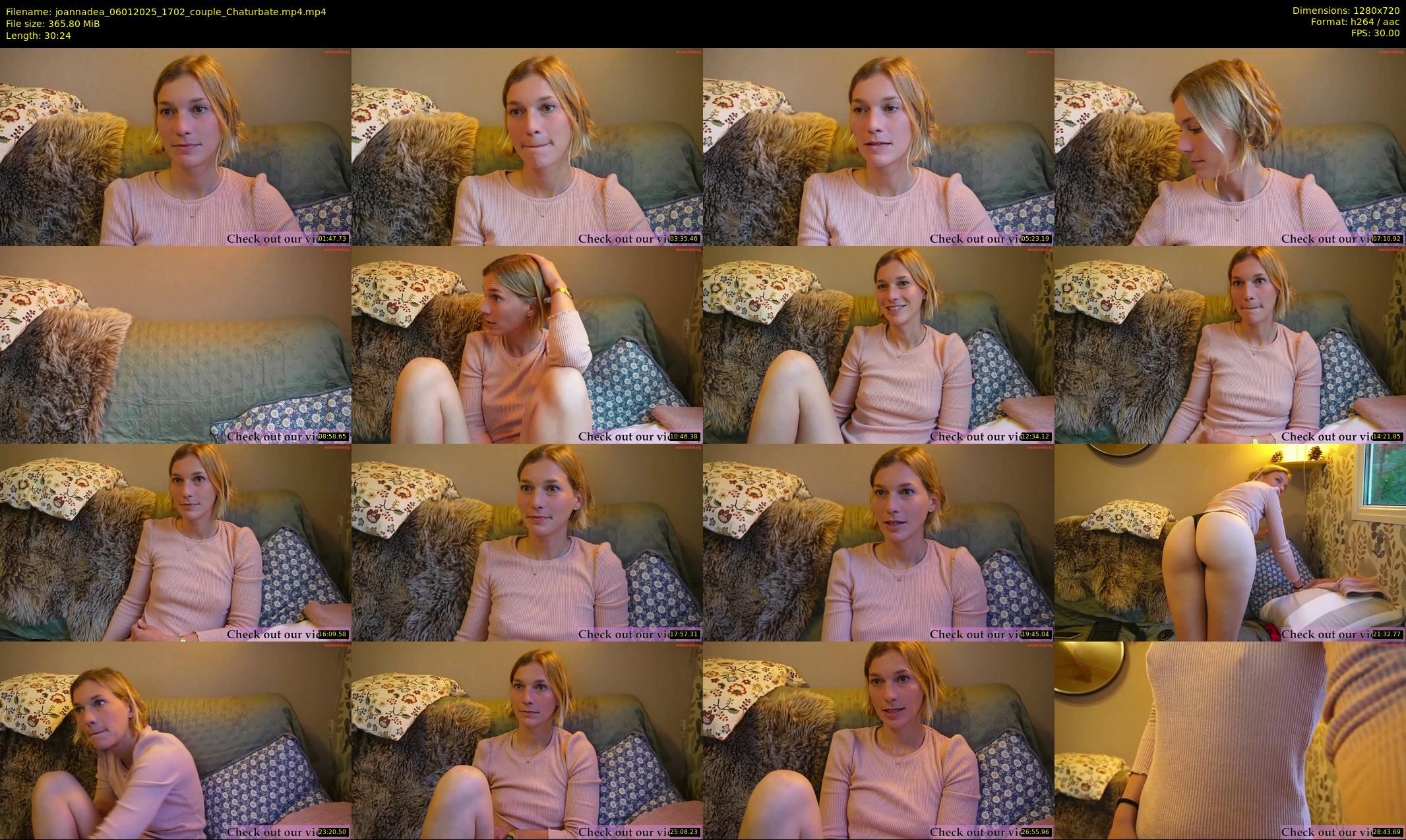 joannadea — 31 minute Chaturbate female cam show recording, 720p, Jan 6, 2025