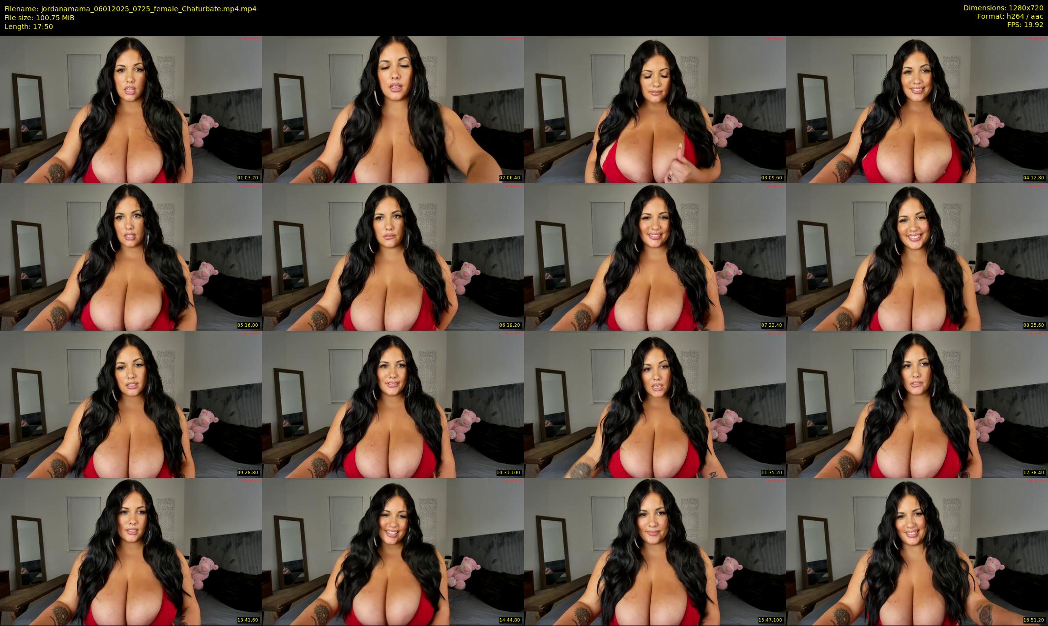 jordanamama — 18 minute Chaturbate couple cam show recording, 720p, Jan 6, 2025
