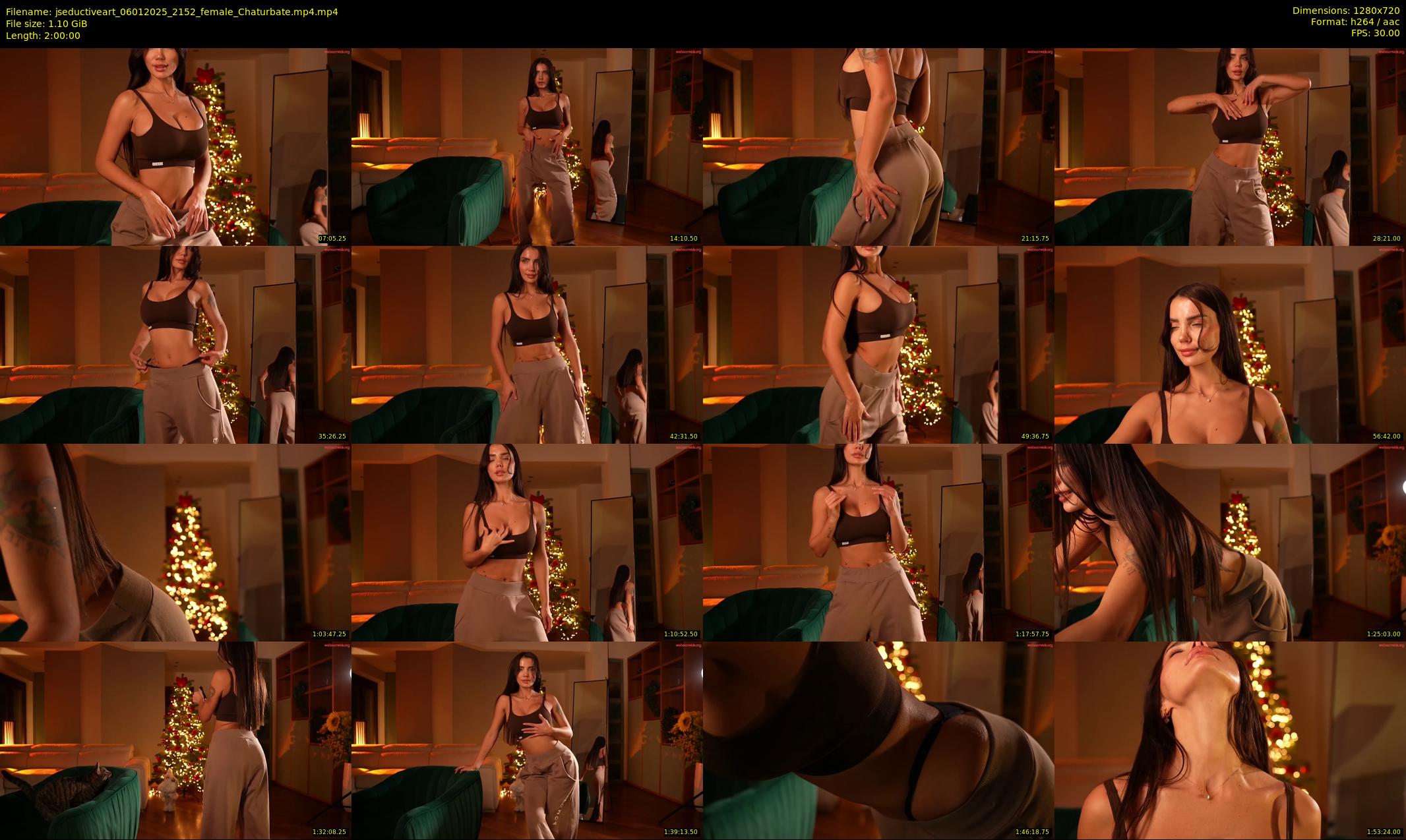 jseductiveart — 120 minute Chaturbate female cam show recording, 720p, Jan 6, 2025
