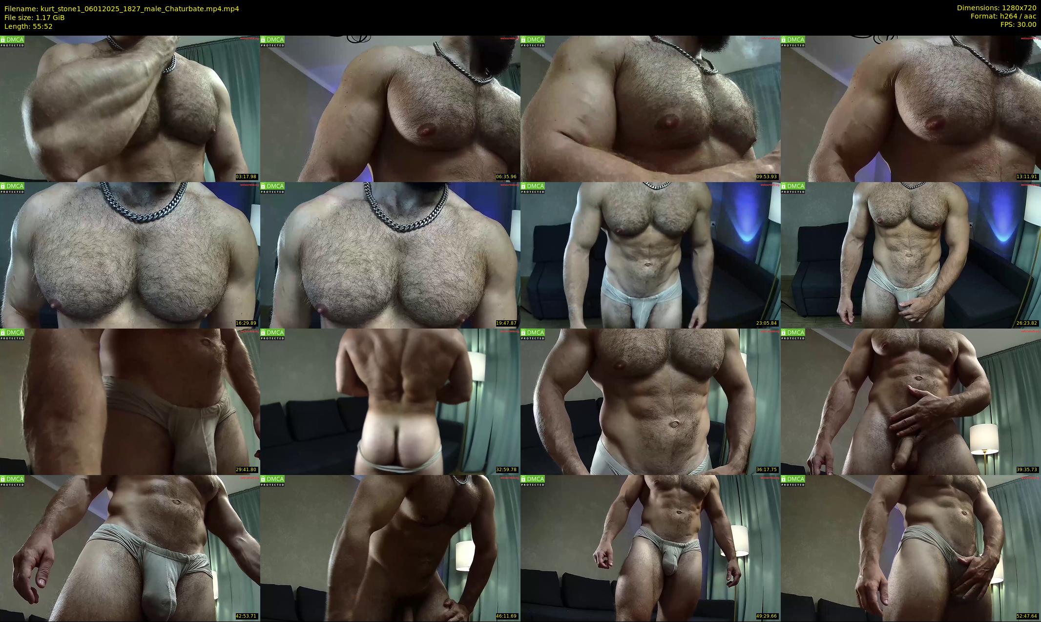 kurt_stone1 — 56 minute Chaturbate male cam show recording, 720p, Jan 6, 2025