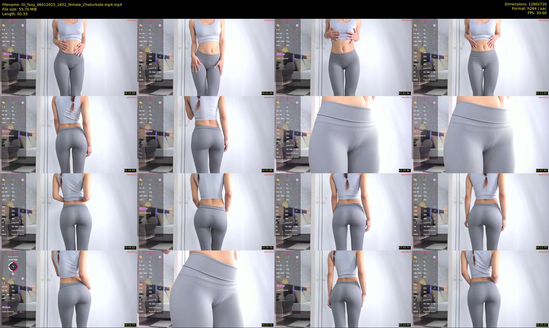 lili_foxy — 6 minute Chaturbate female cam show recording, 720p, Jan 6, 2025