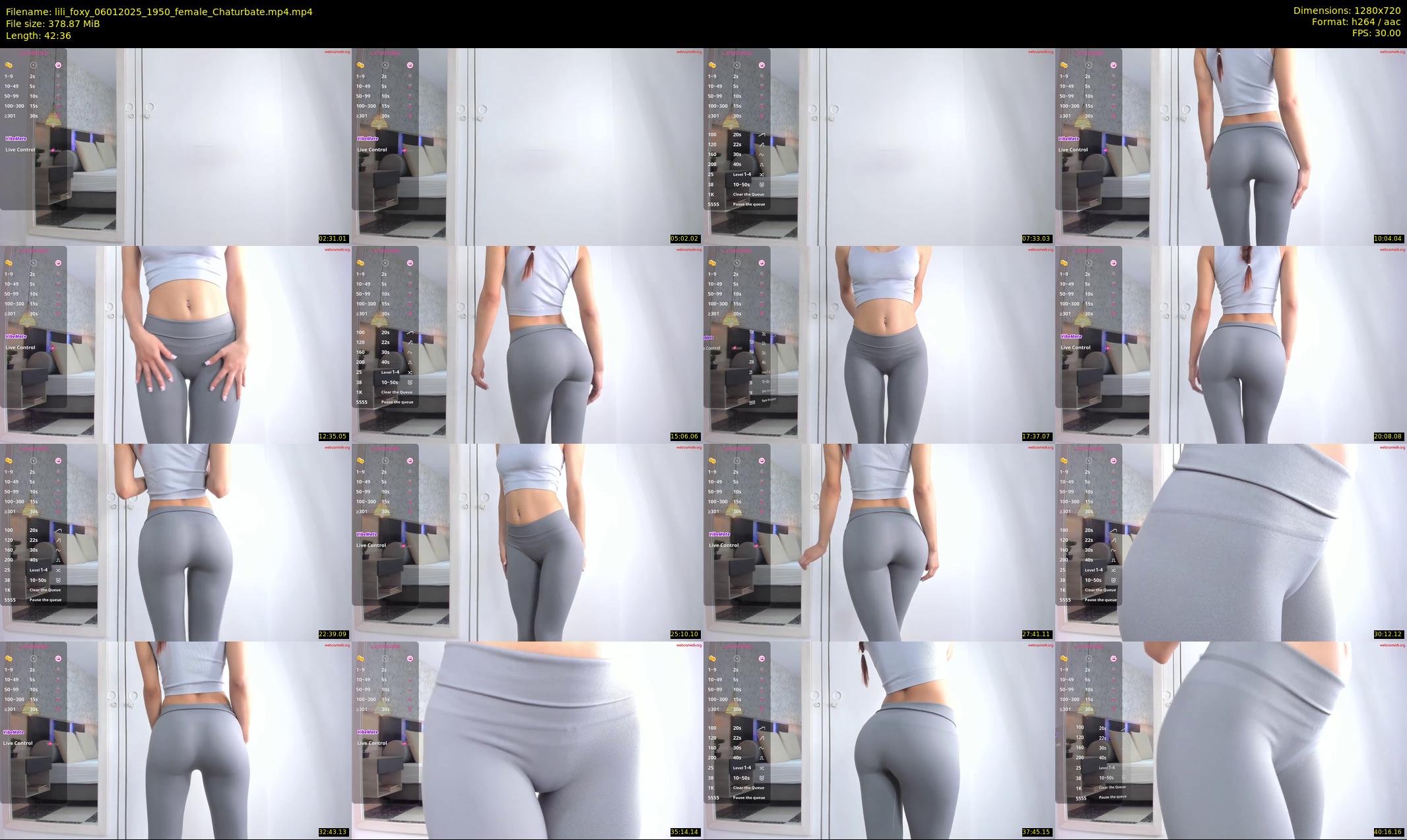 lili_foxy — 43 minute Chaturbate female cam show recording, 720p, Jan 6, 2025