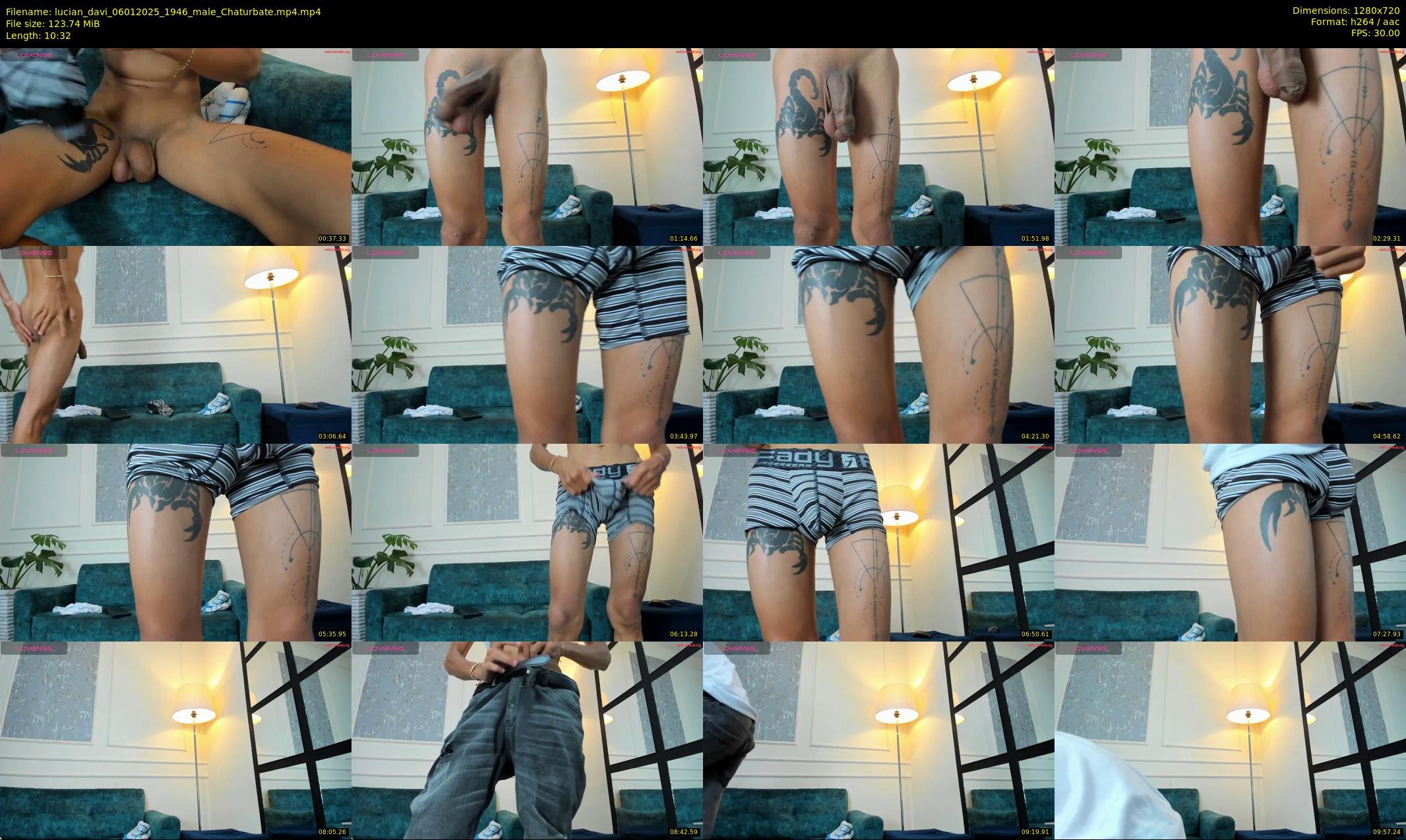 lucian_davi — 11 minute Chaturbate male cam show recording, 720p, Jan 6, 2025