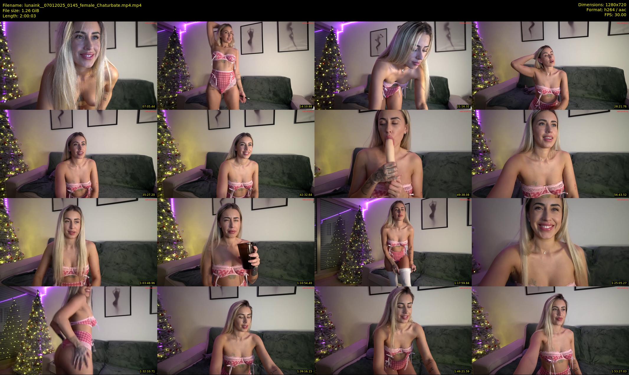 lunaink_ — 121 minute Chaturbate female cam show recording, 720p, Jan 7, 2025