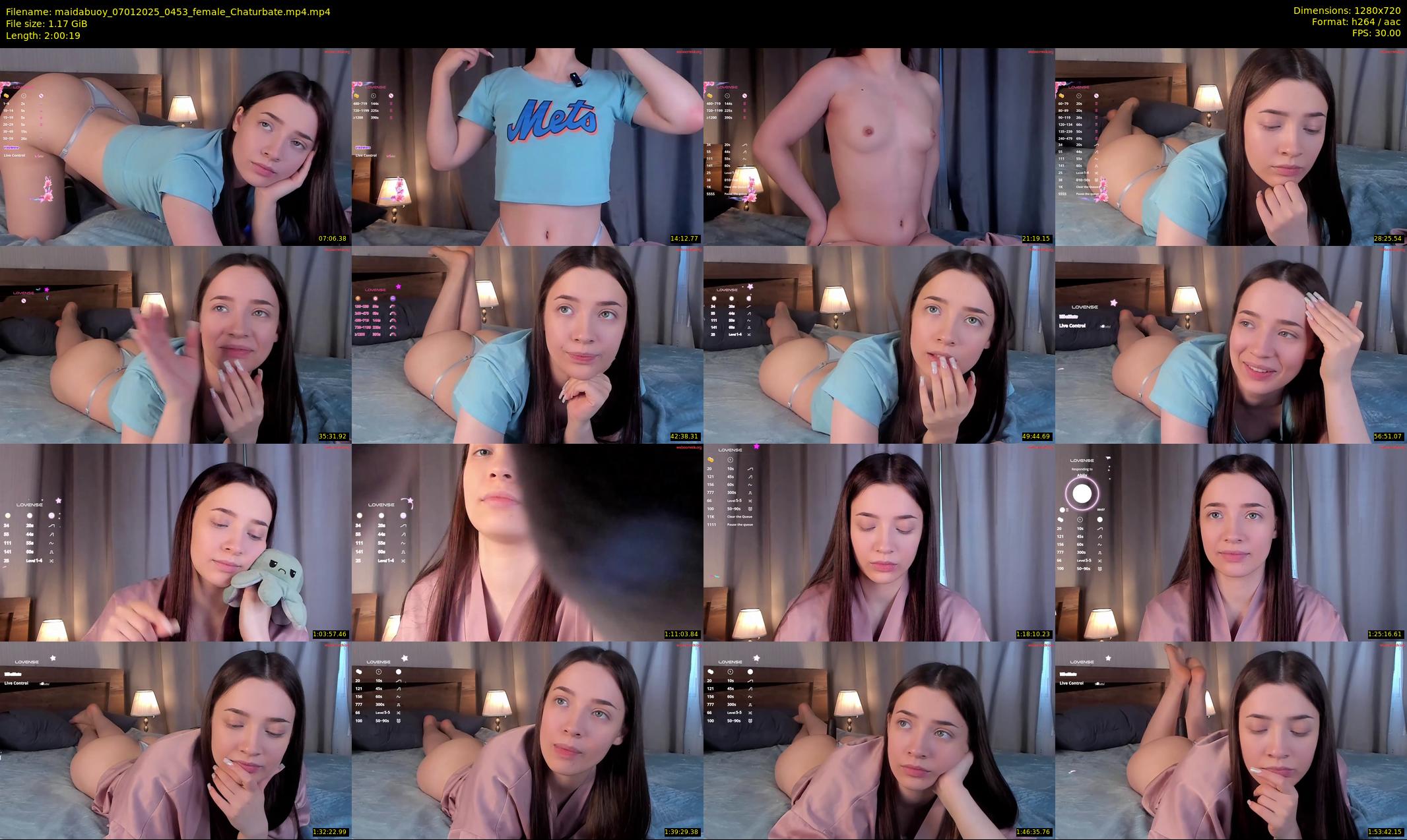maidabuoy — 121 minute Chaturbate female cam show recording, 720p, Jan 7, 2025