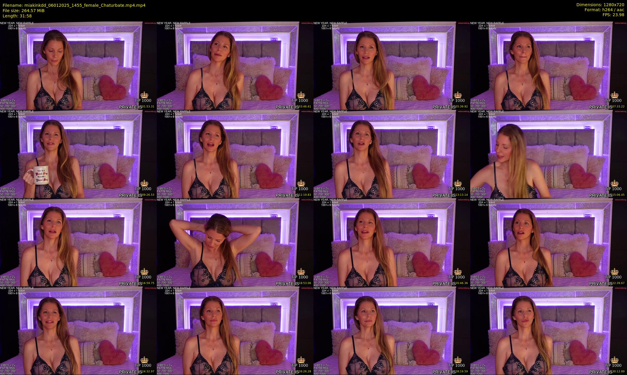 miakinkdd — 32 minute Chaturbate female cam show recording, 720p, Jan 6, 2025