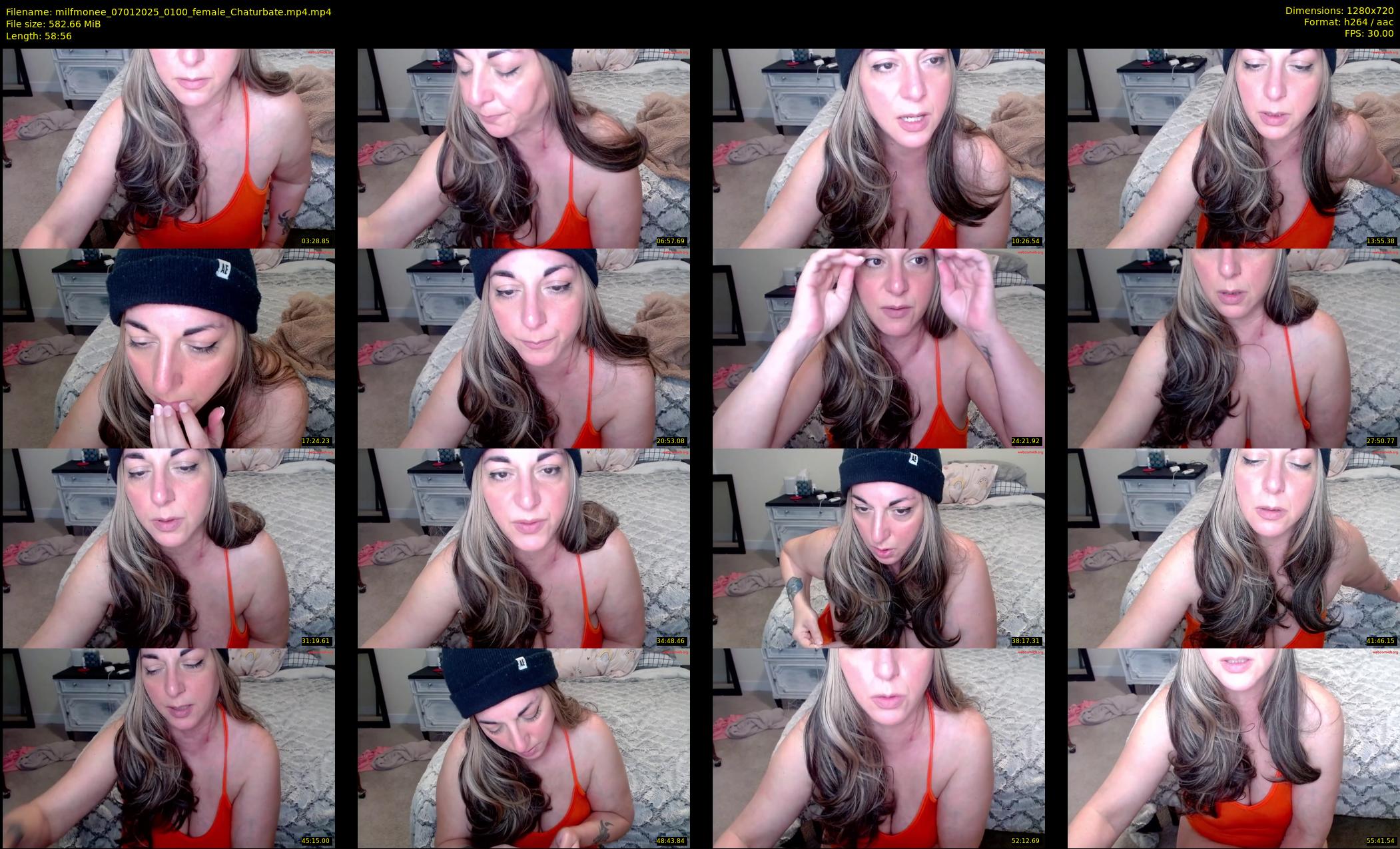 milfmonee — 59 minute Chaturbate female cam show recording, 720p, Jan 7, 2025