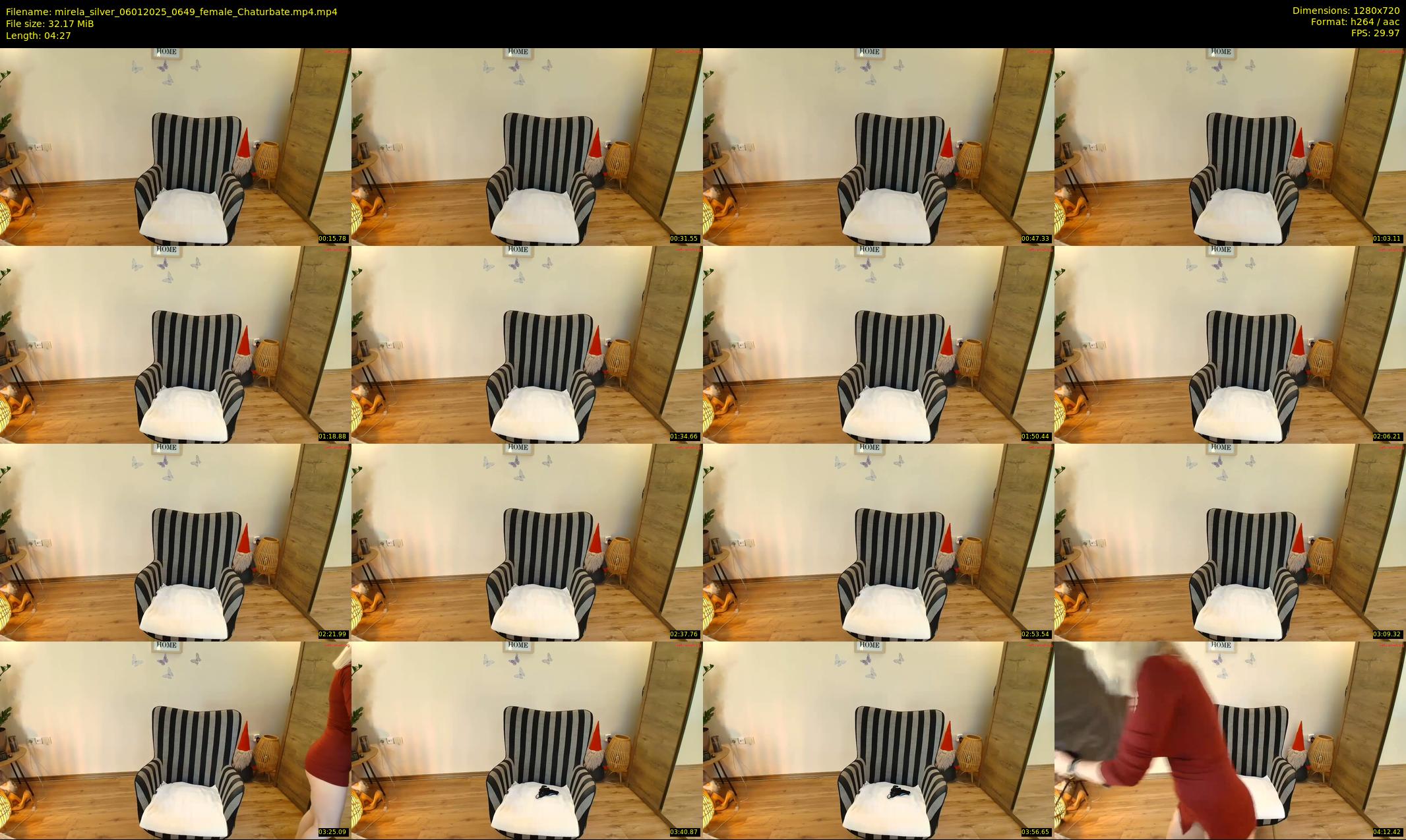 mirela_silver — 5 minute Chaturbate female cam show recording, 720p, Jan 6, 2025