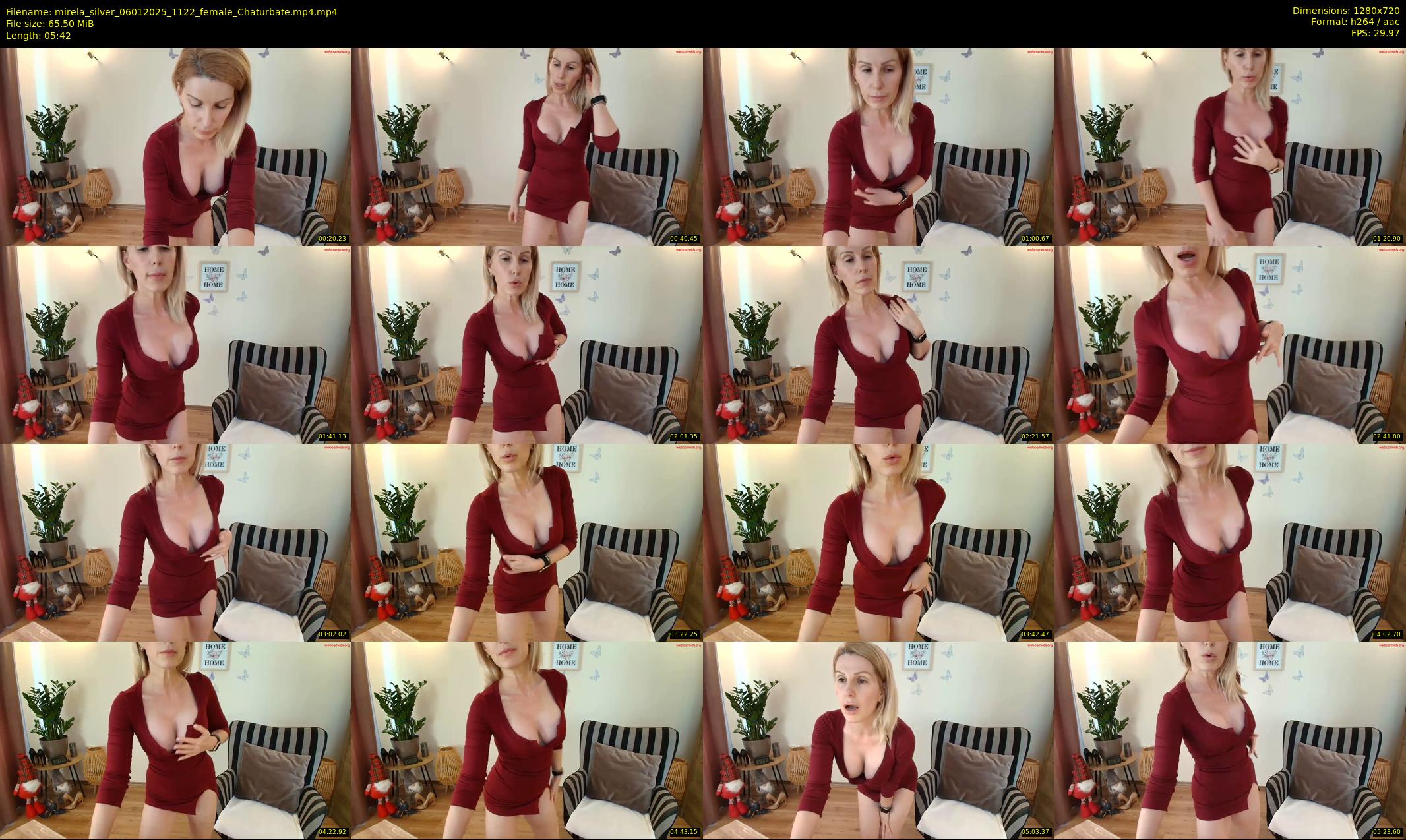 mirela_silver — 6 minute Chaturbate female cam show recording, 720p, Jan 6, 2025