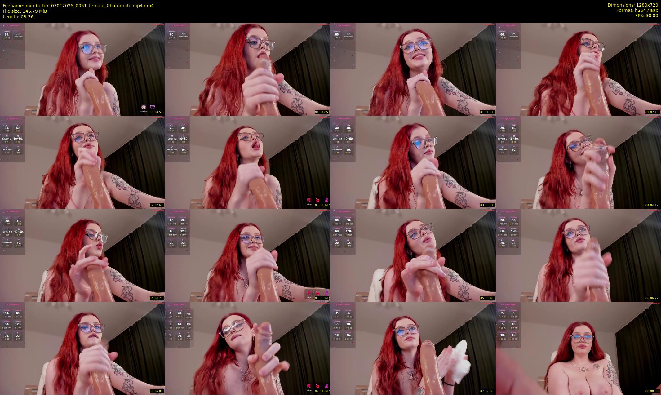 mirida_fox — 9 minute Chaturbate female cam show recording, 720p, Jan 7, 2025