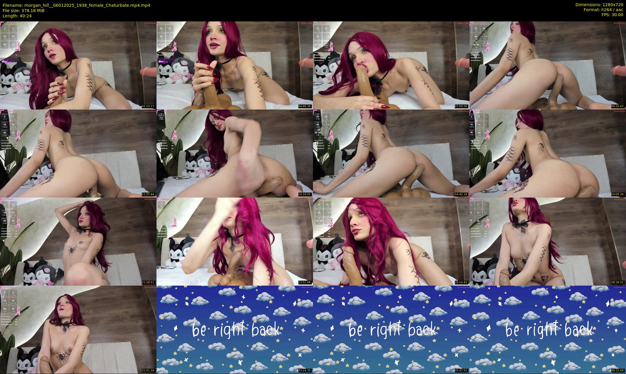 morgan_hill_ — 41 minute Chaturbate female cam show recording, 720p, Jan 6, 2025