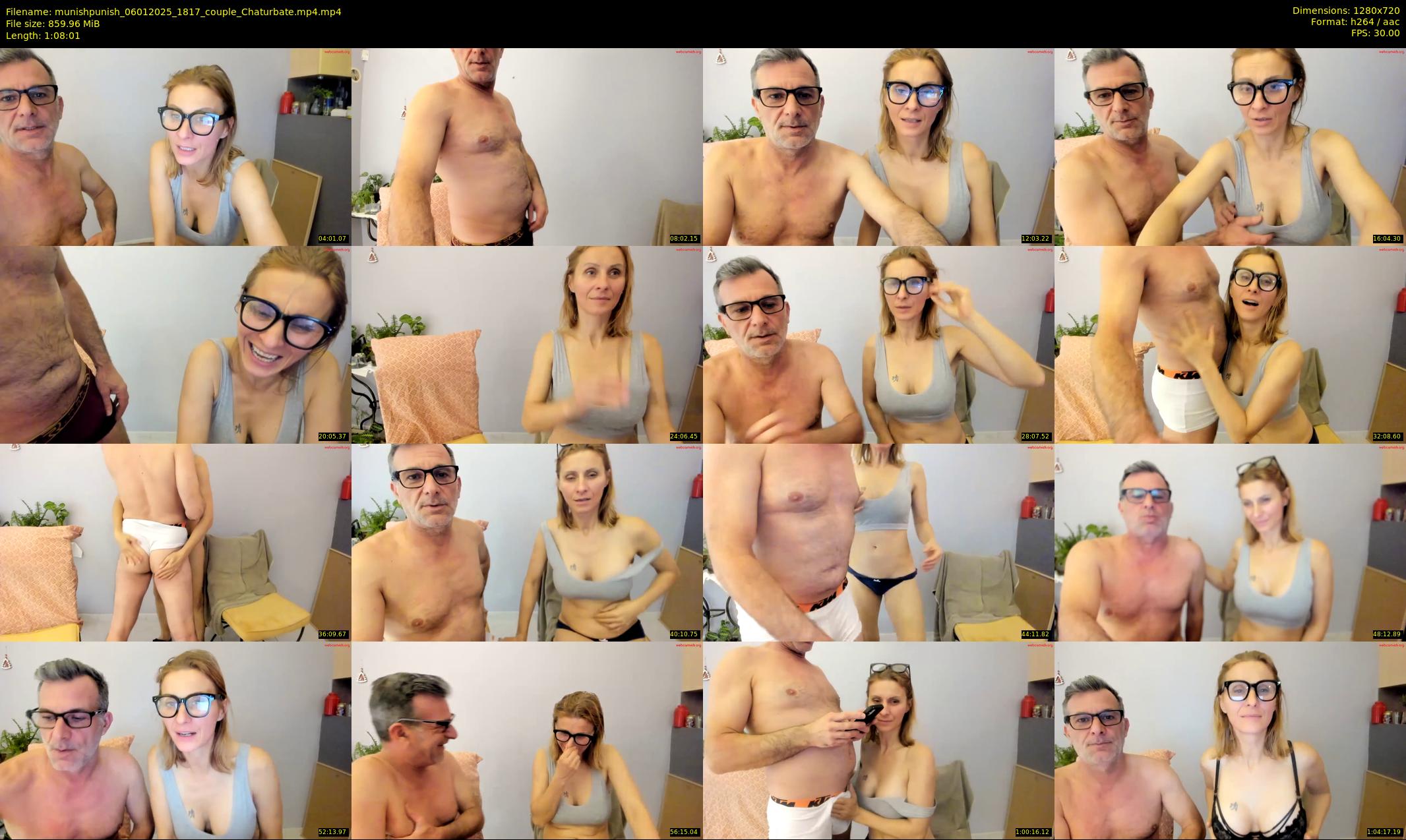 munishpunish — 69 minute Chaturbate couple cam show recording, 720p, Jan 6, 2025