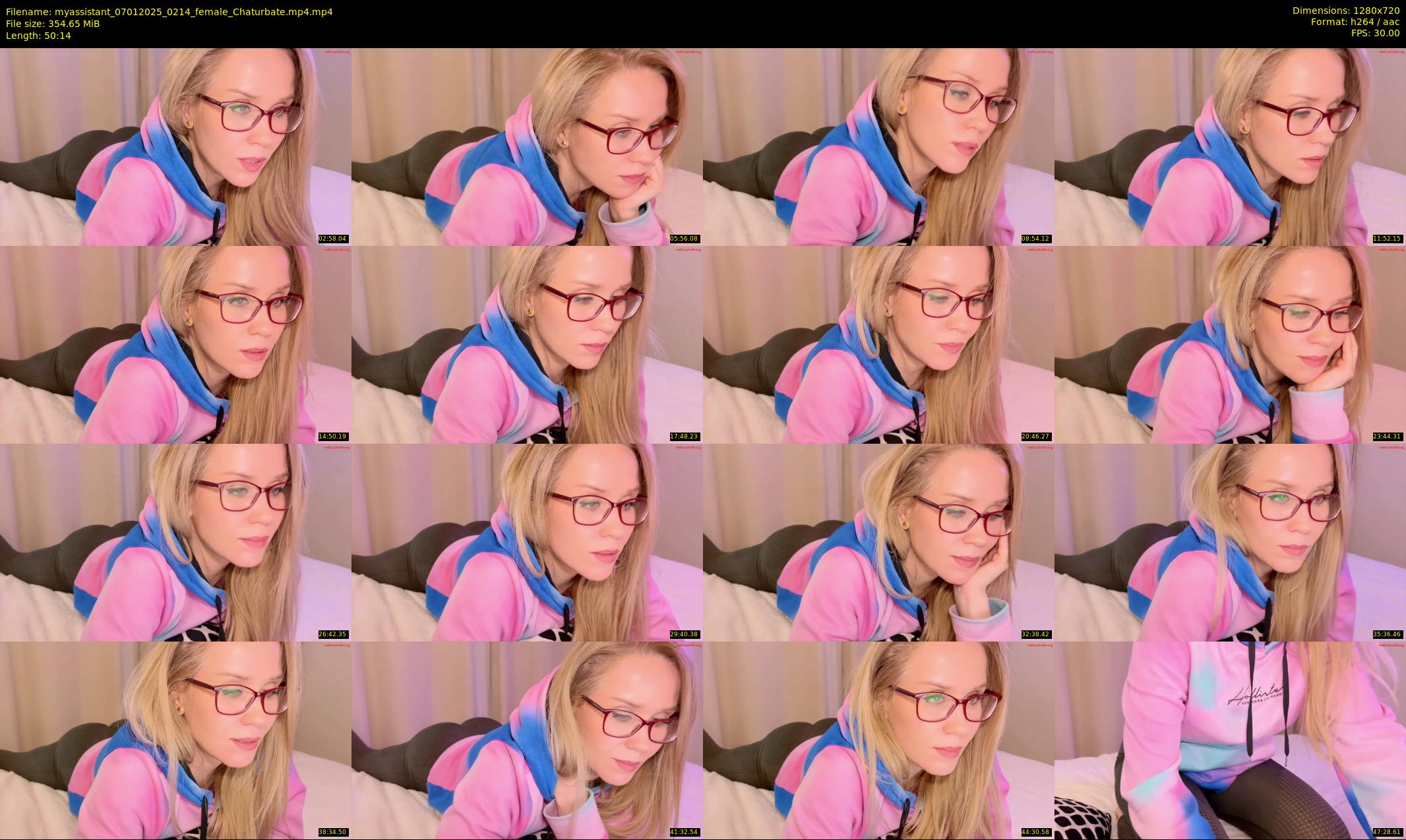 myassistant — 51 minute Chaturbate female cam show recording, 720p, Jan 7, 2025