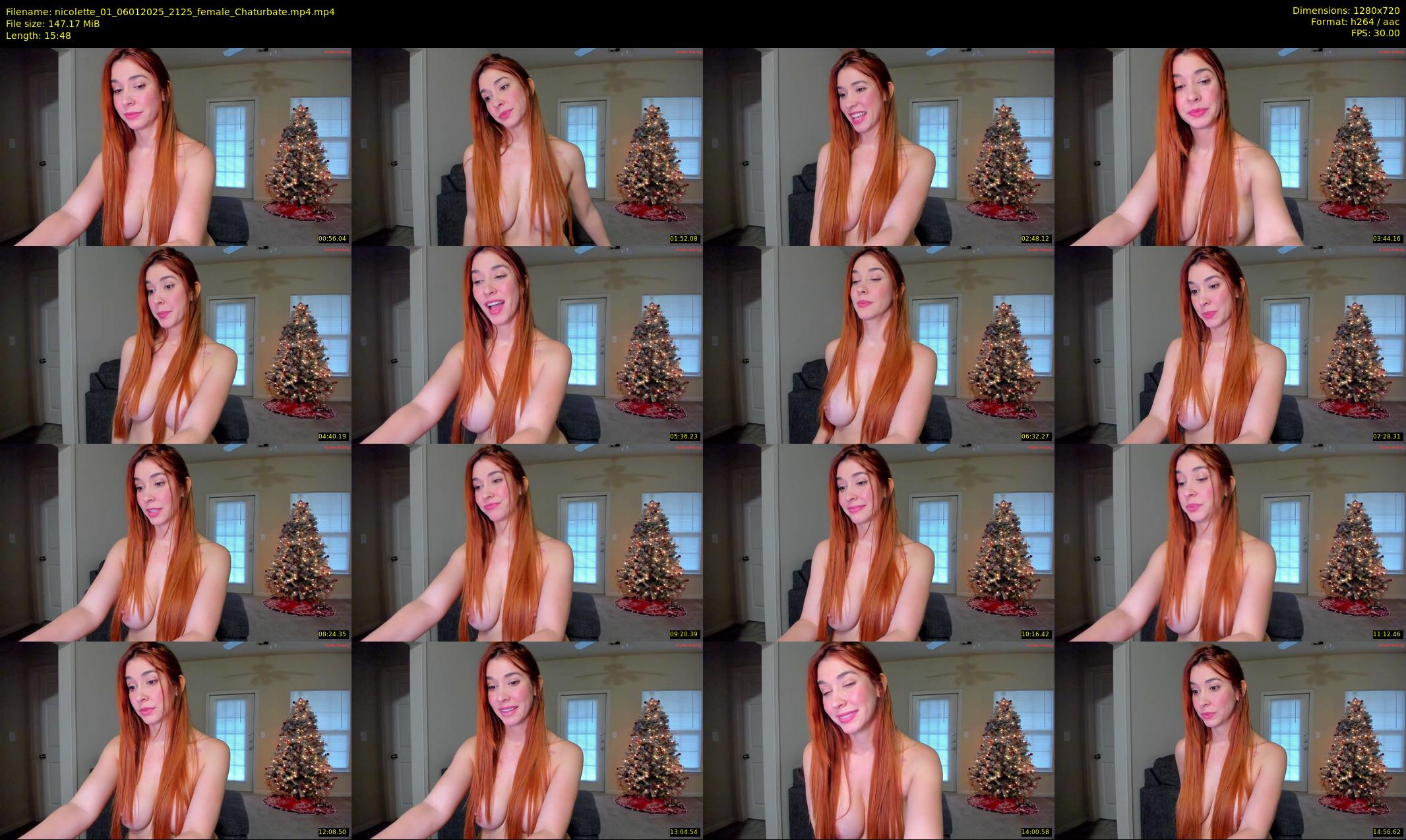 nicolette_01 — 16 minute Chaturbate female cam show recording, 720p, Jan 6, 2025