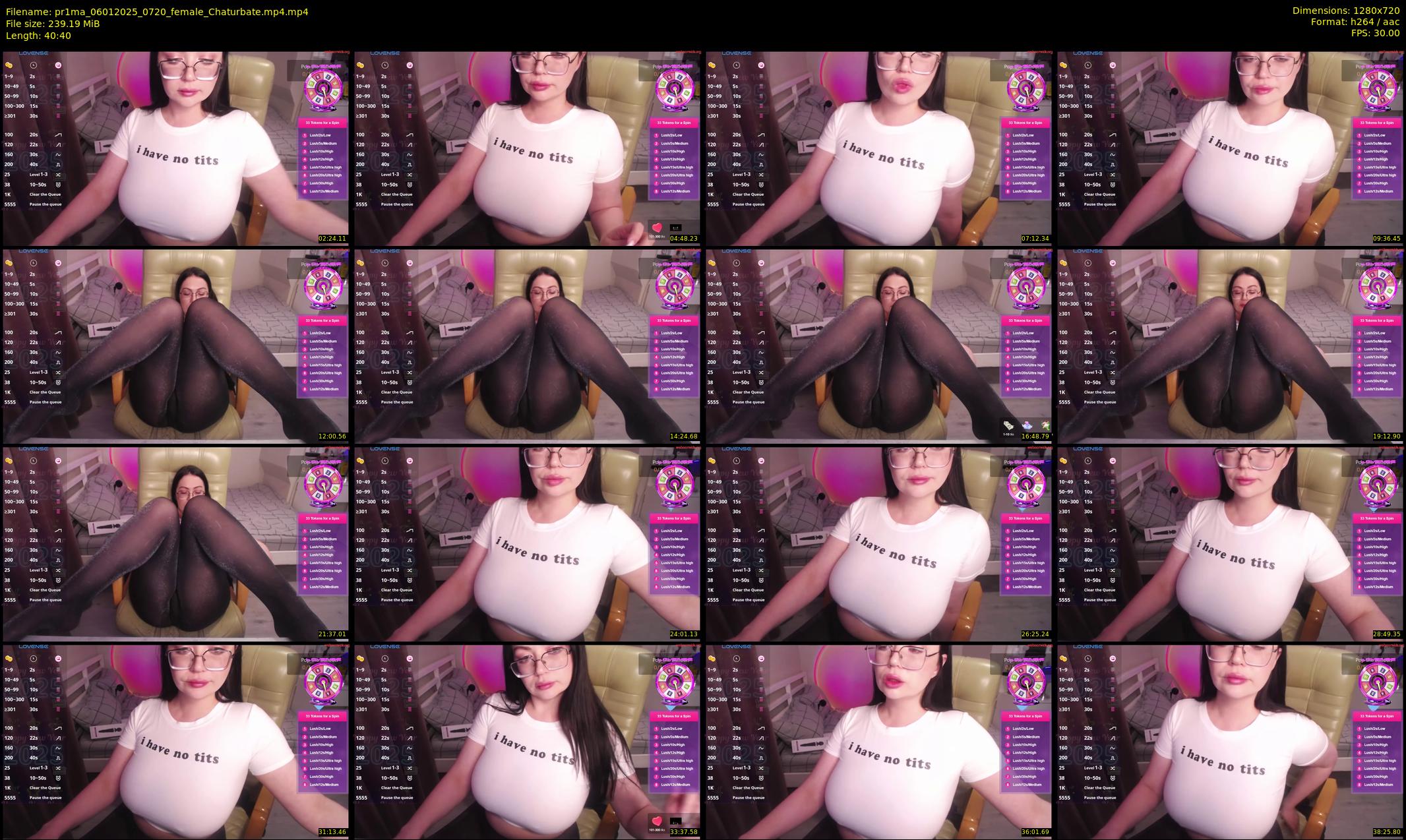 pr1ma — 41 minute Chaturbate female cam show recording, 720p, Jan 6, 2025