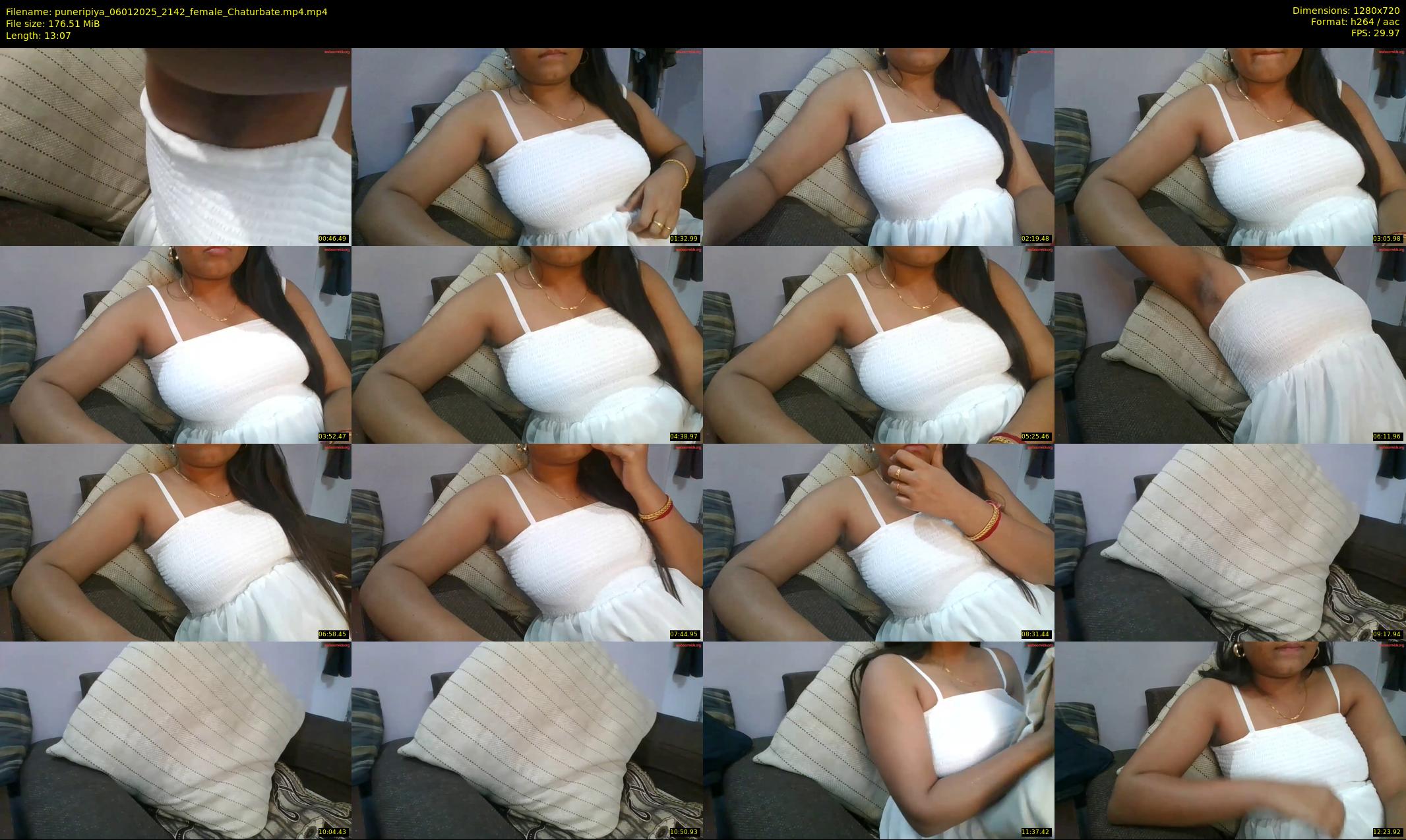 puneripiya — 14 minute Chaturbate female cam show recording, 720p, Jan 6, 2025