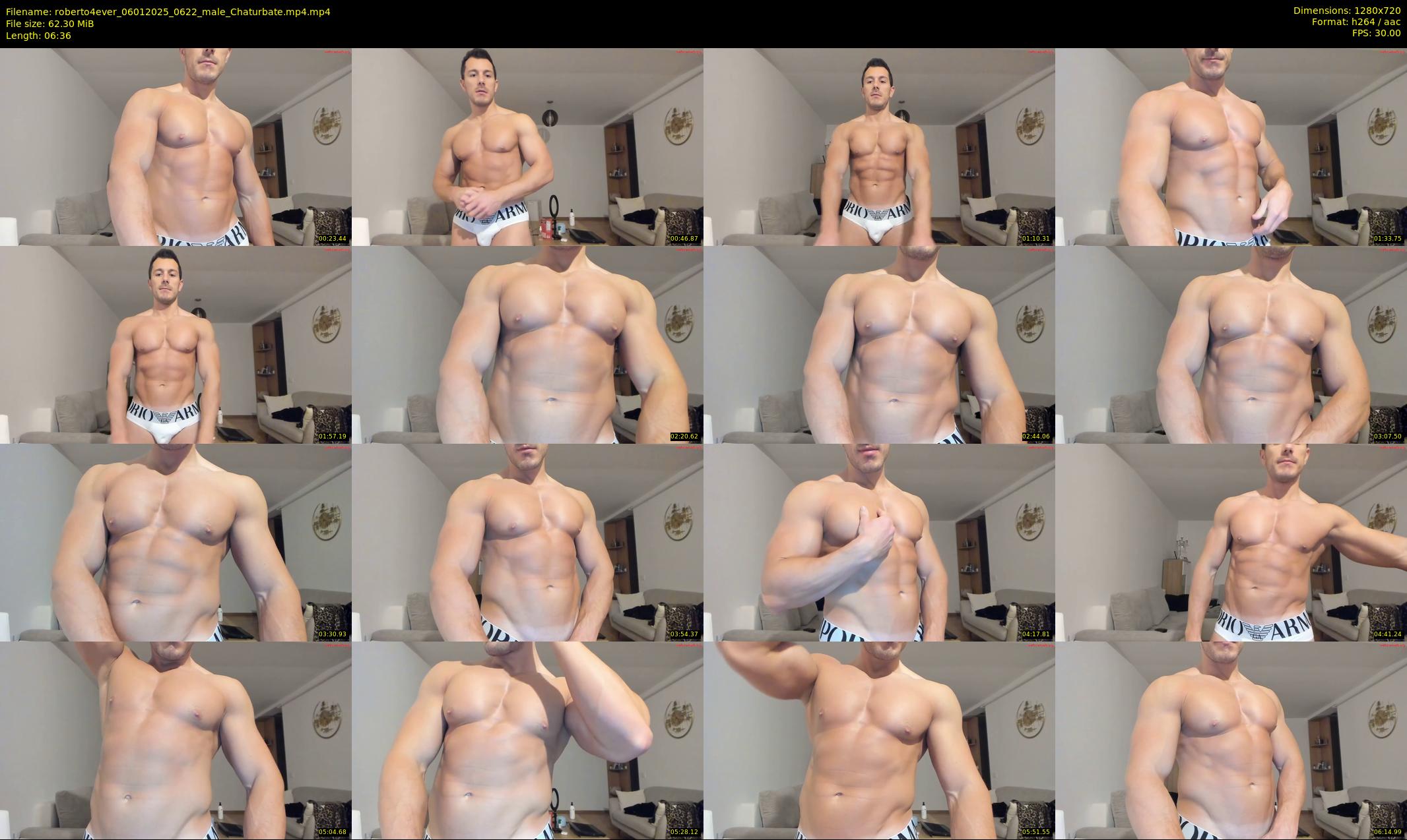 roberto4ever — 7 minute Chaturbate male cam show recording, 720p, Jan 6, 2025