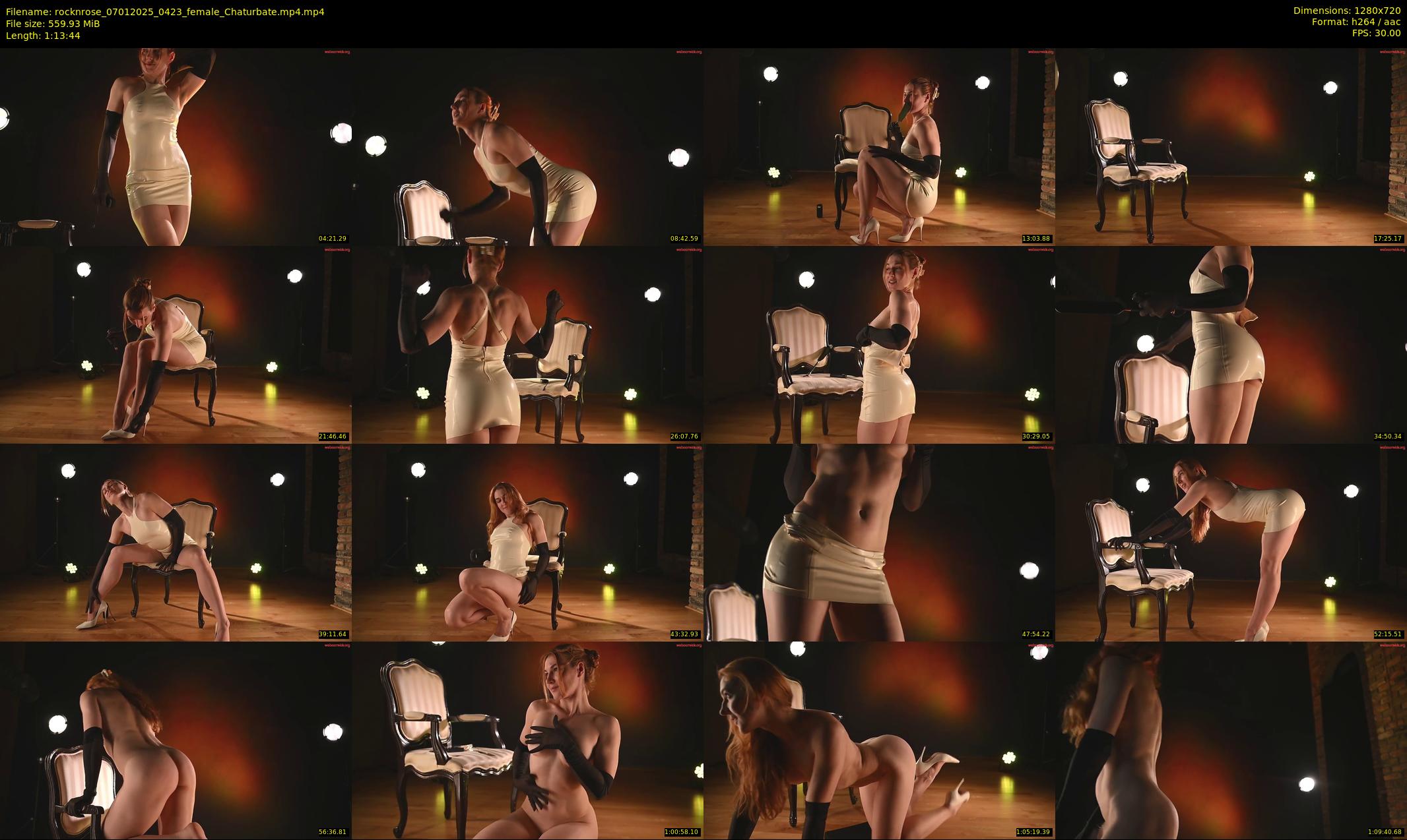 rocknrose — 74 minute Chaturbate female cam show recording, 720p, Jan 7, 2025