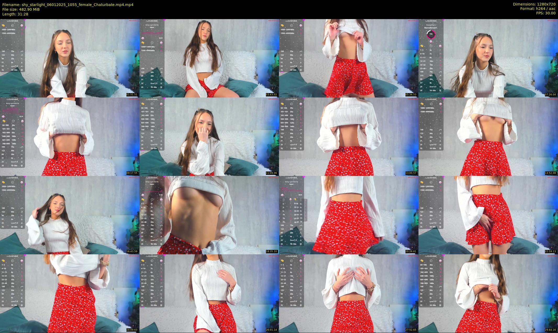 shy_starlight — 32 minute Chaturbate female cam show recording, 720p, Jan 6, 2025