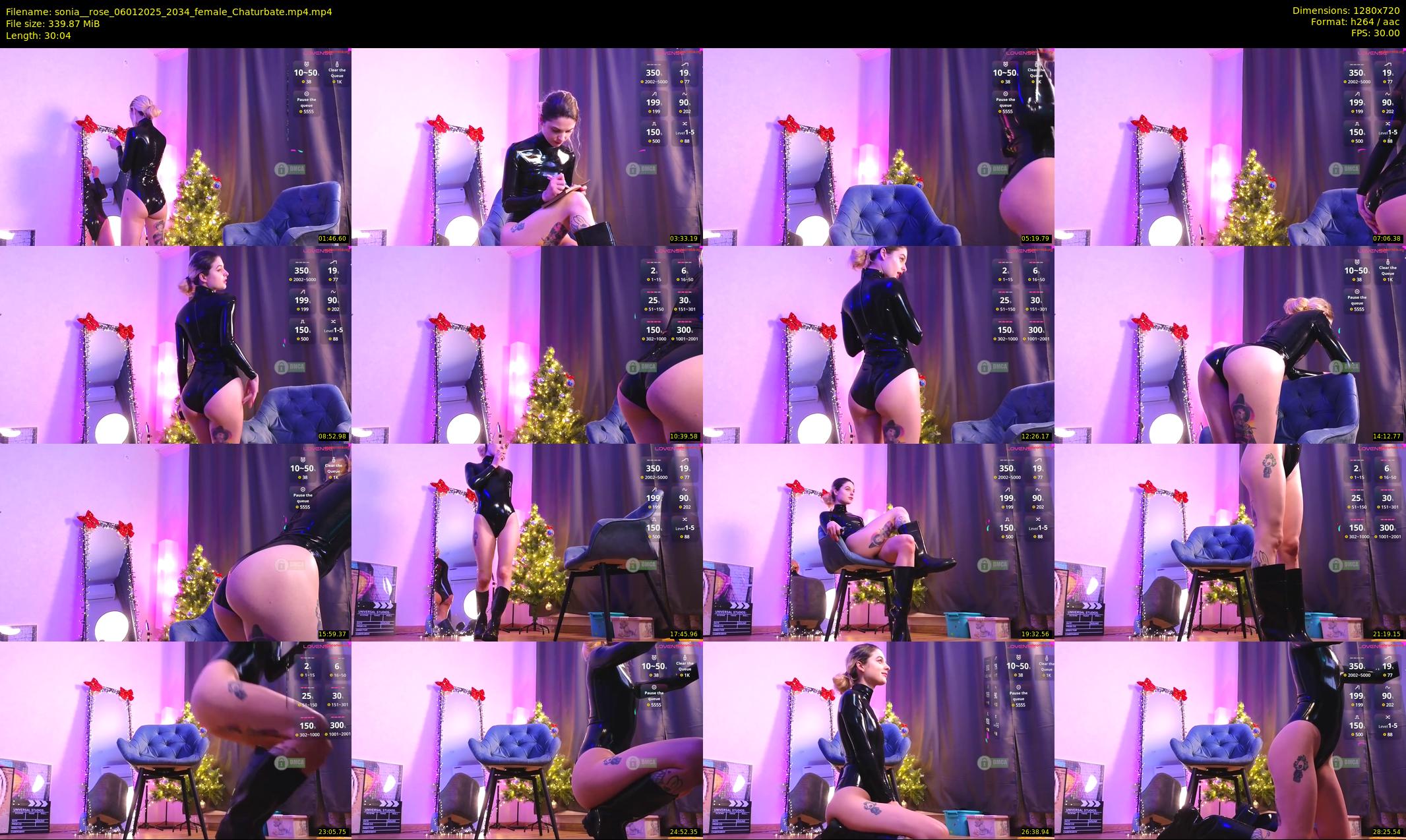 sonia__rose — 31 minute Chaturbate female cam show recording, 720p, Jan 6, 2025