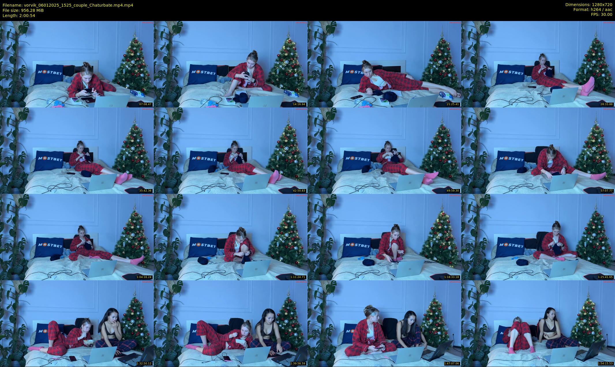 vorvik — 121 minute Chaturbate couple cam show recording, 720p, Jan 6, 2025