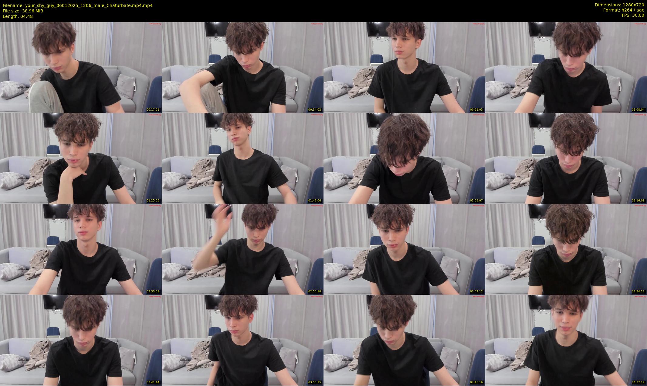 your_shy_guy — 5 minute Chaturbate male cam show recording, 720p, Jan 6, 2025