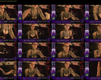 666deathgasm — 38 minute Chaturbate female cam show recording, 720p, Jan 7, 2025