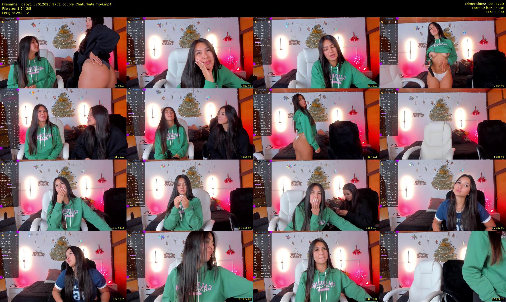 _gaby1 — 121 minute Chaturbate female cam show recording, 720p, Jan 7, 2025