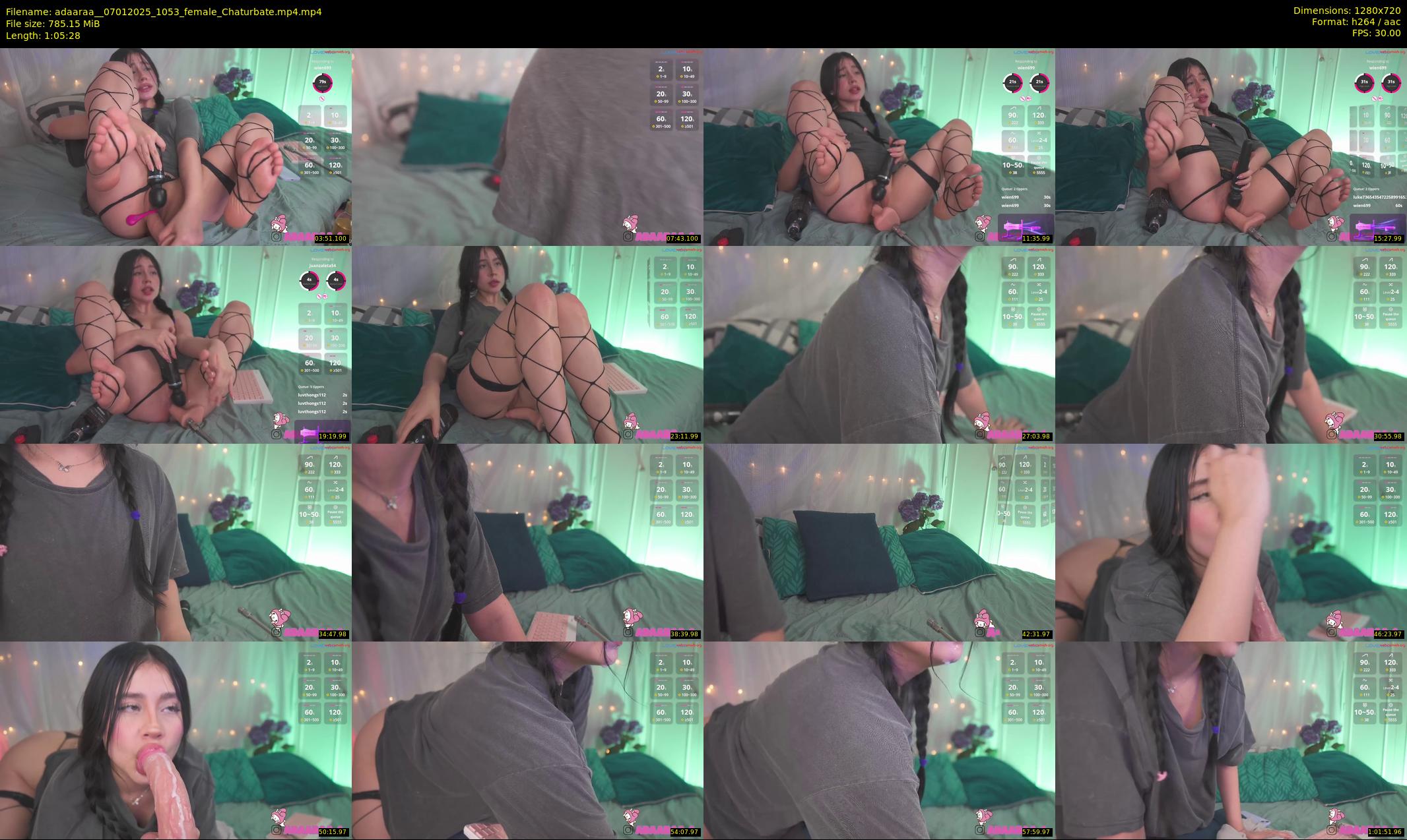 adaaraa_ — 66 minute Chaturbate female cam show recording, 720p, Jan 7, 2025