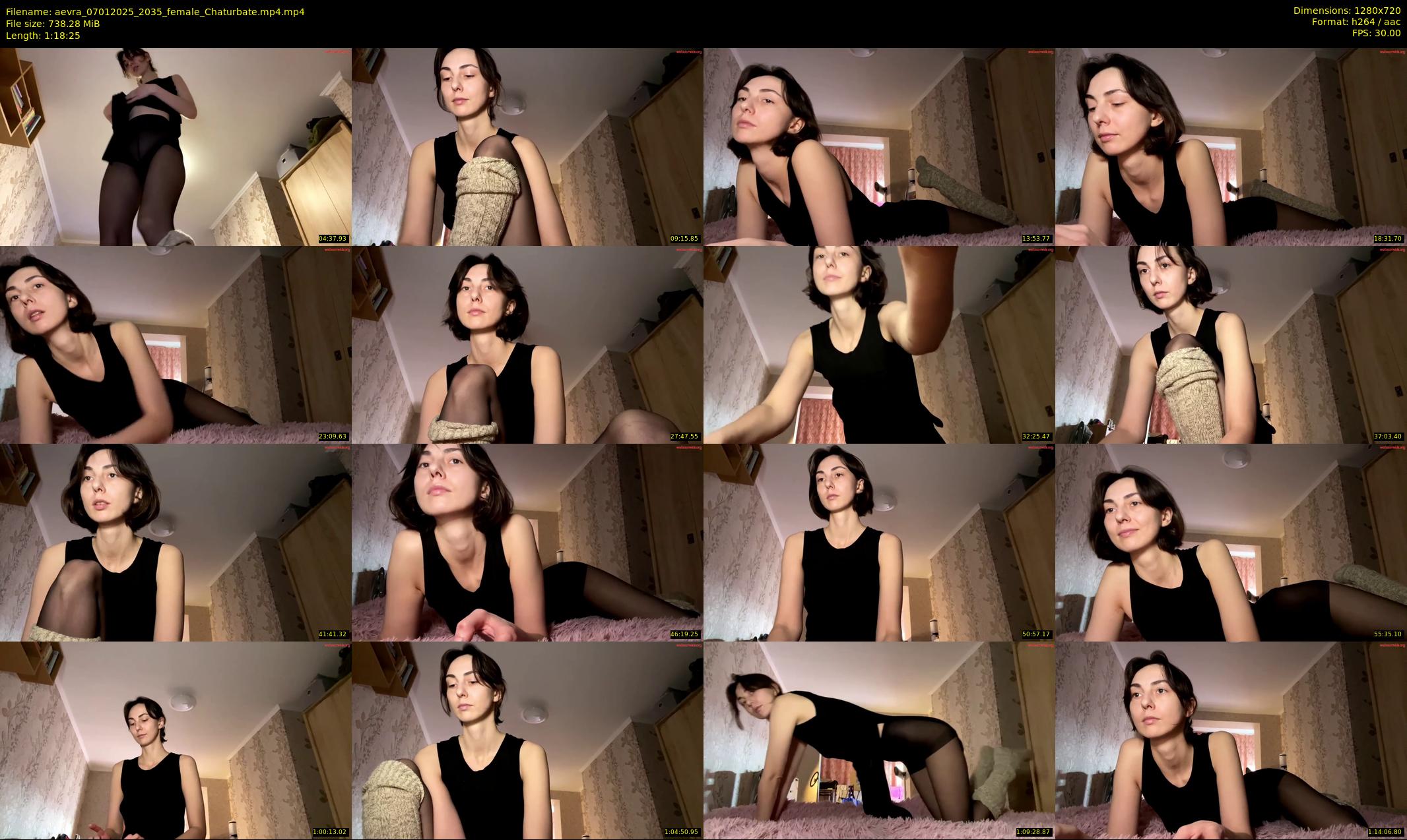 aevra — 79 minute Chaturbate female cam show recording, 720p, Jan 7, 2025