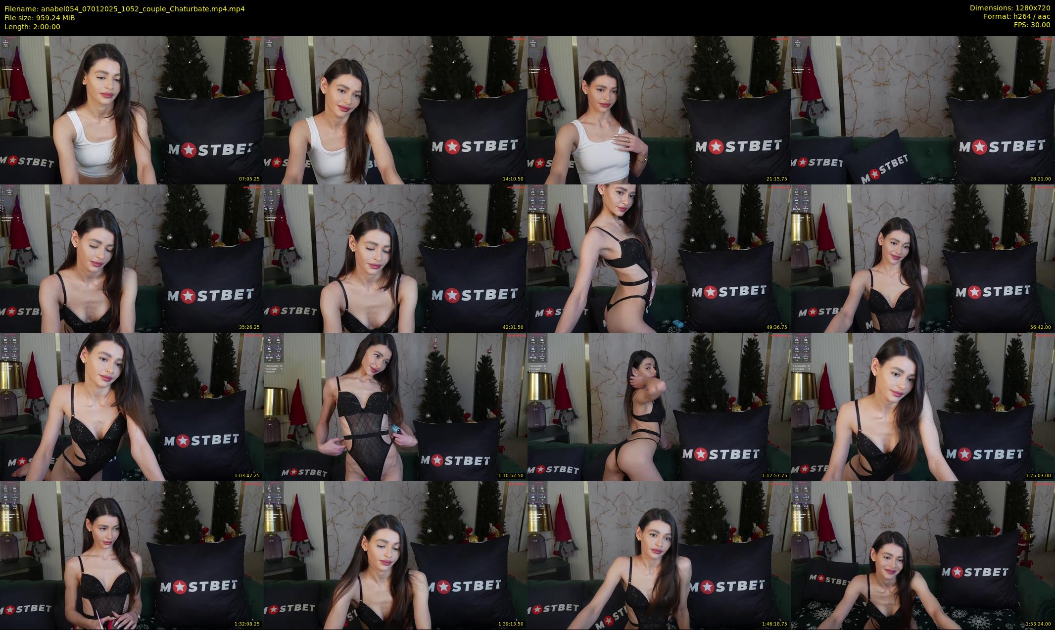 anabel054 — 120 minute Chaturbate female cam show recording, 720p, Jan 7, 2025
