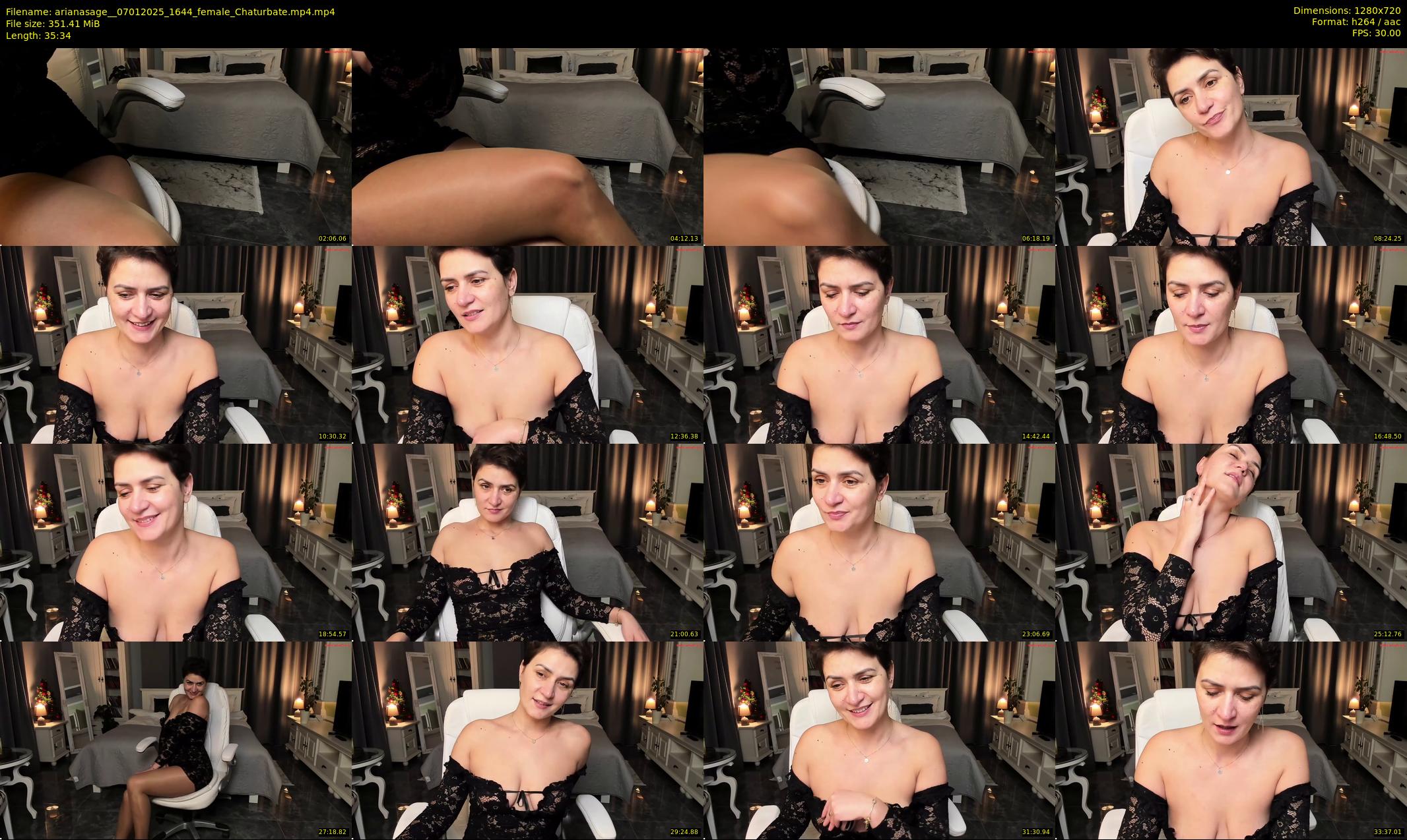 arianasage_ — 36 minute Chaturbate female cam show recording, 720p, Jan 7, 2025