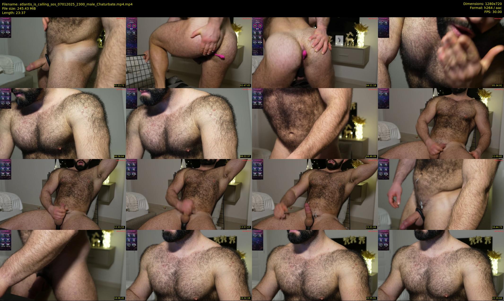 atlantis_is_calling_sos — 24 minute Chaturbate male cam show recording, 720p, Jan 7, 2025