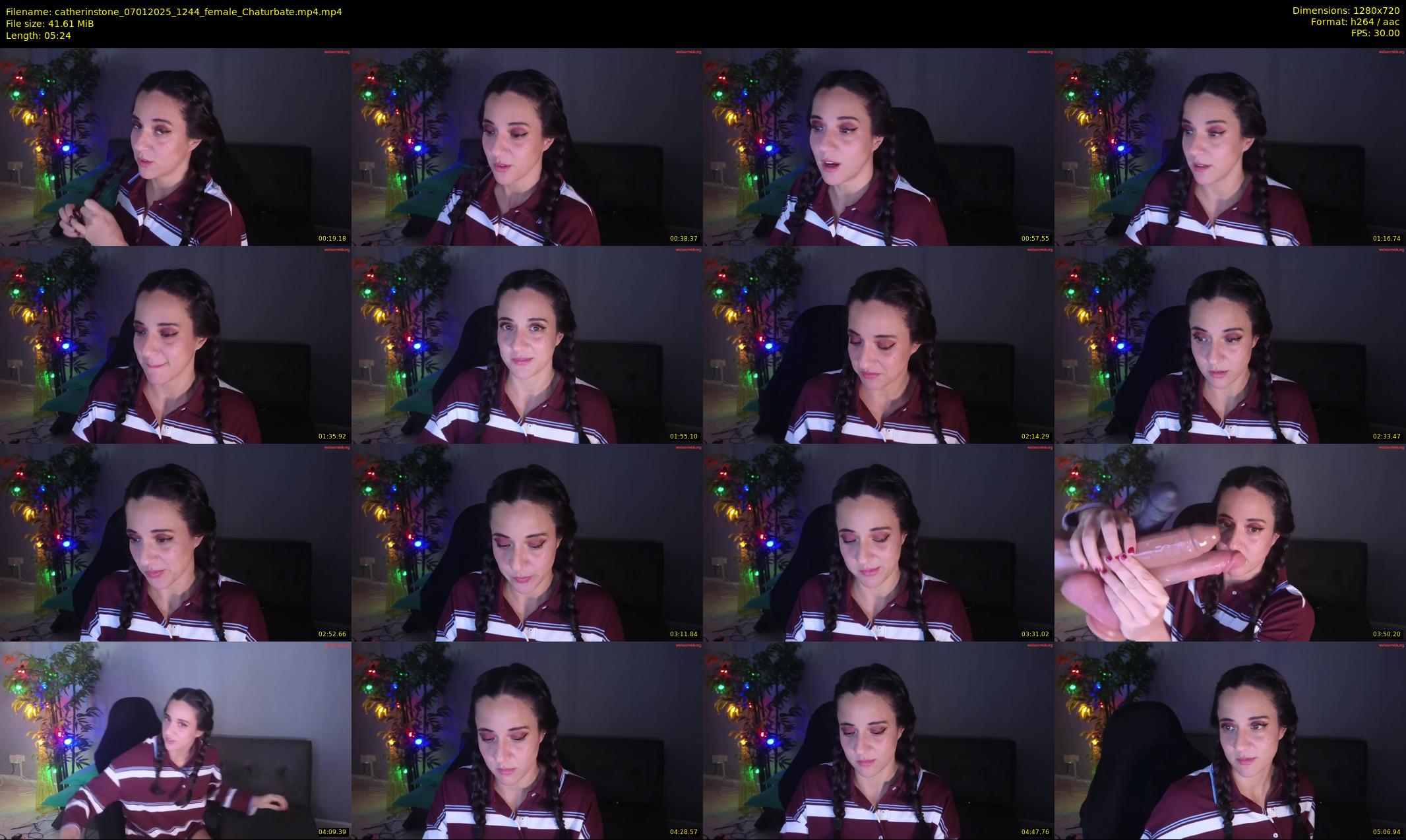 catherinstone — 6 minute Chaturbate female cam show recording, 720p, Jan 7, 2025
