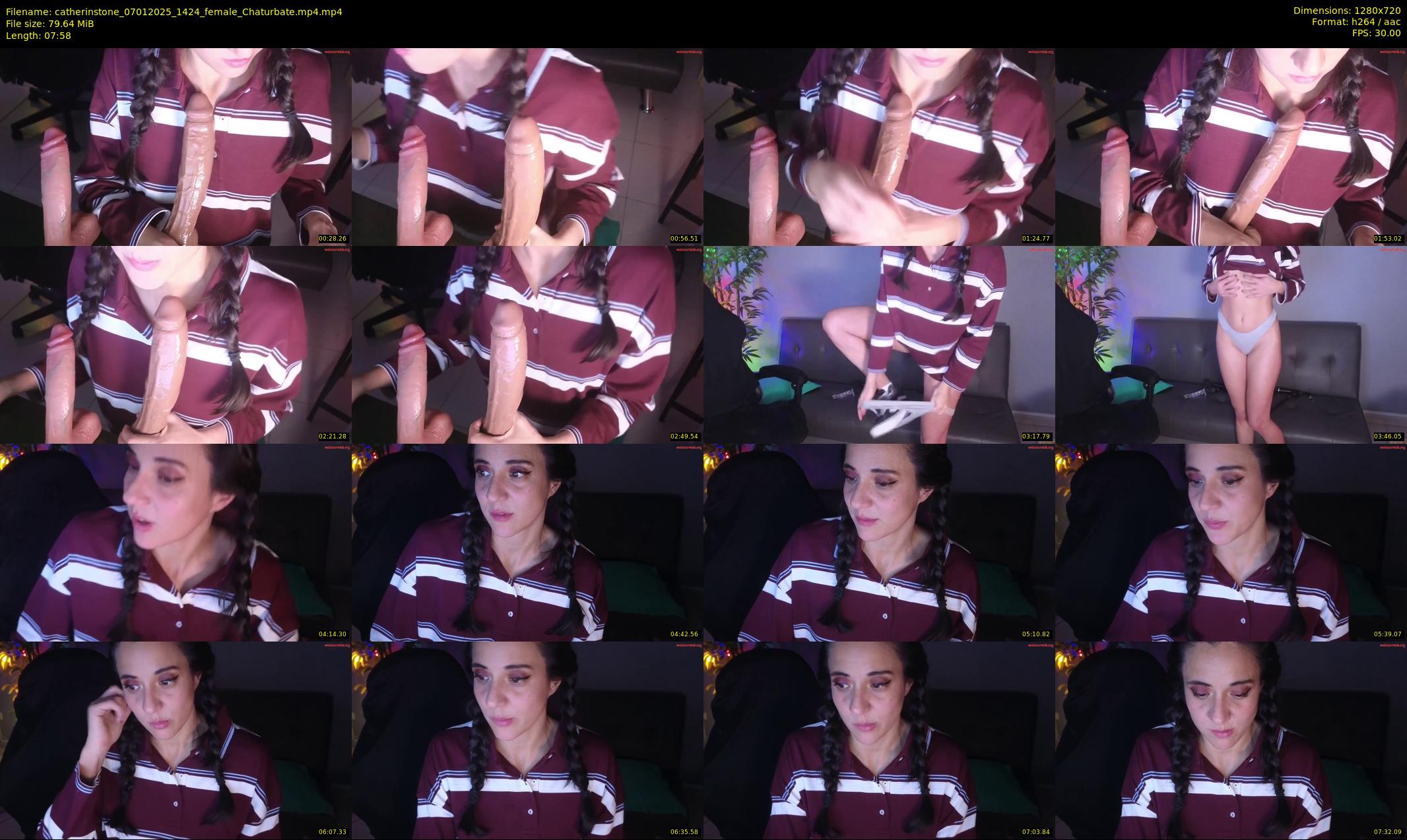 catherinstone — 8 minute Chaturbate female cam show recording, 720p, Jan 7, 2025