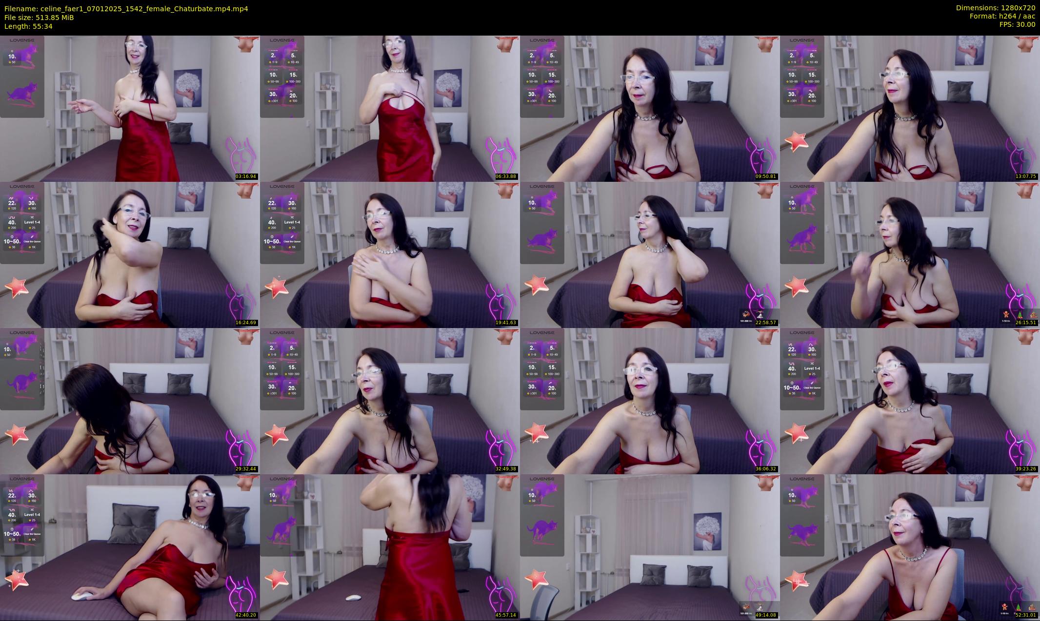 celine_faer1 — 56 minute Chaturbate female cam show recording, 720p, Jan 7, 2025