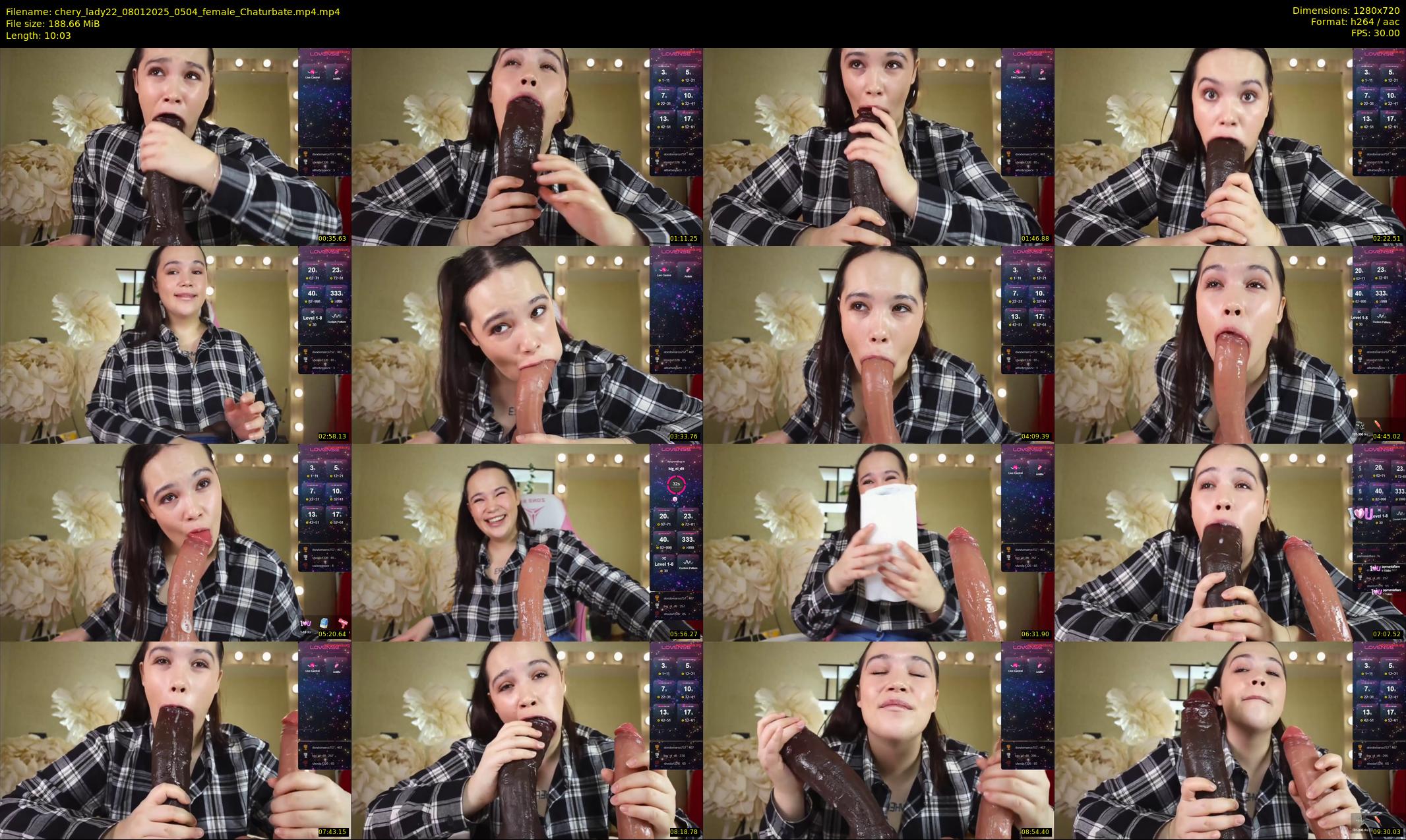 chery_lady22 — 11 minute Chaturbate female cam show recording, 720p, Jan 8, 2025