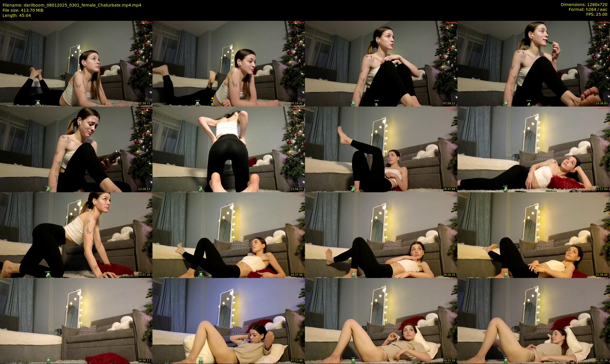darilboom — 46 minute Chaturbate female cam show recording, 720p, Jan 8, 2025