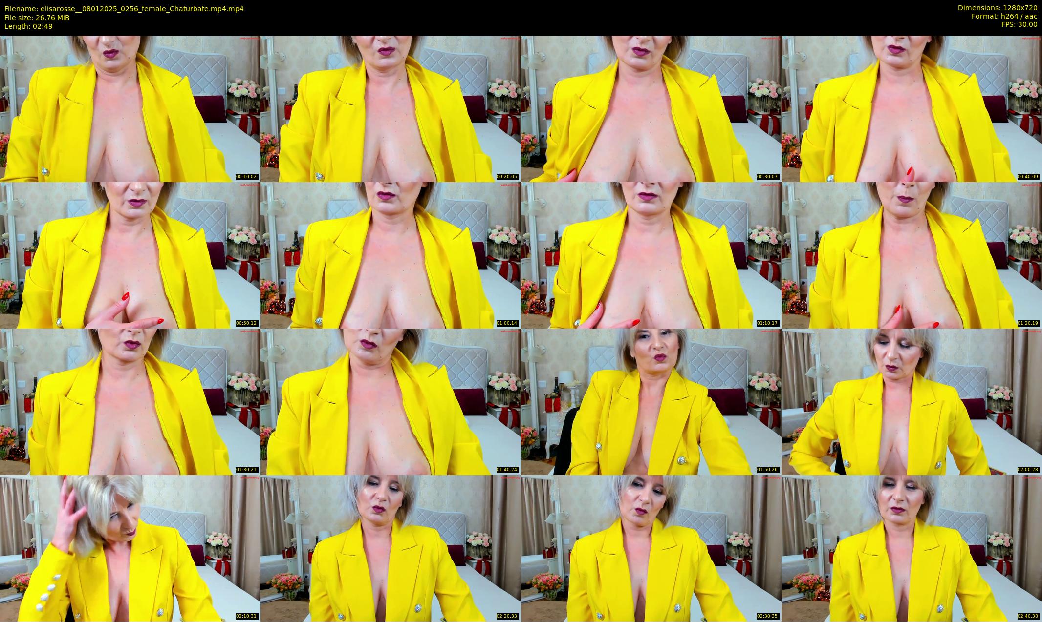 elisarosse_ — 3 minute Chaturbate female cam show recording, 720p, Jan 8, 2025