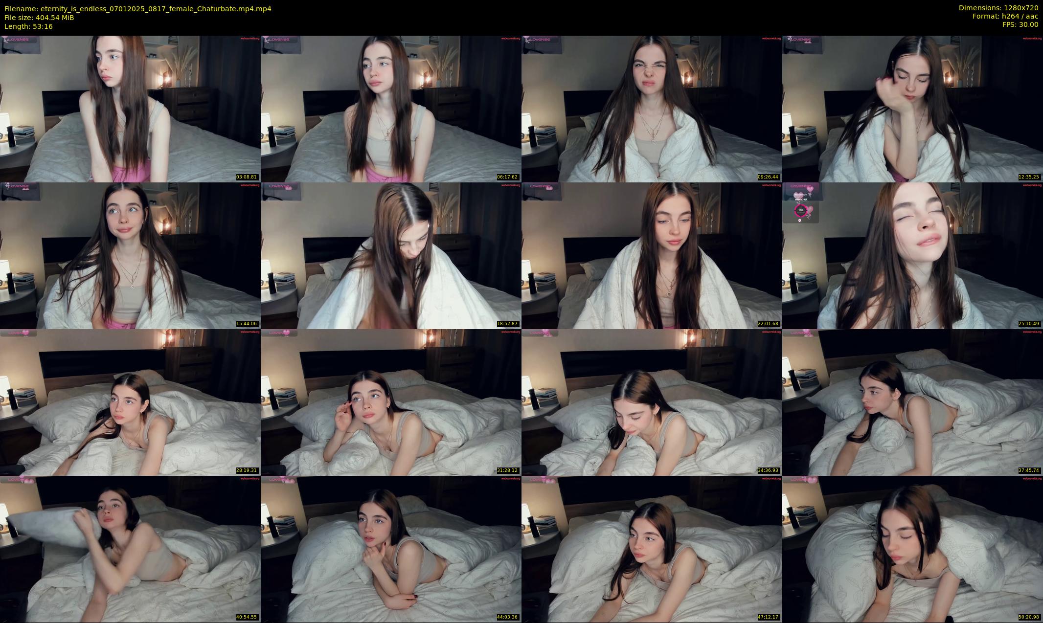 eternity_is_endless — 54 minute Chaturbate female cam show recording, 720p, Jan 7, 2025