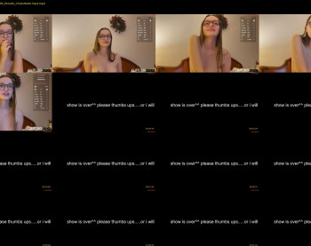 existencee — 16 minute Chaturbate female cam show recording, 720p, Jan 7, 2025