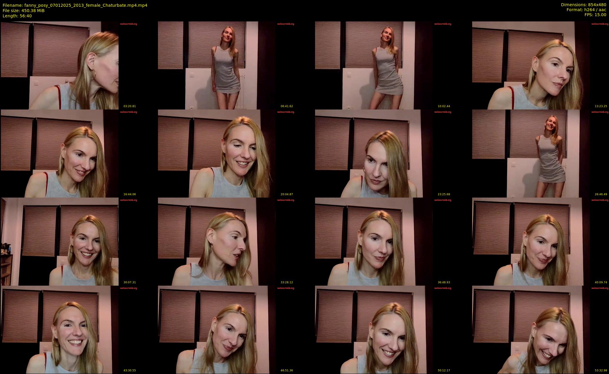 fanny_posy — 57 minute Chaturbate female cam show recording, 480p, Jan 7, 2025