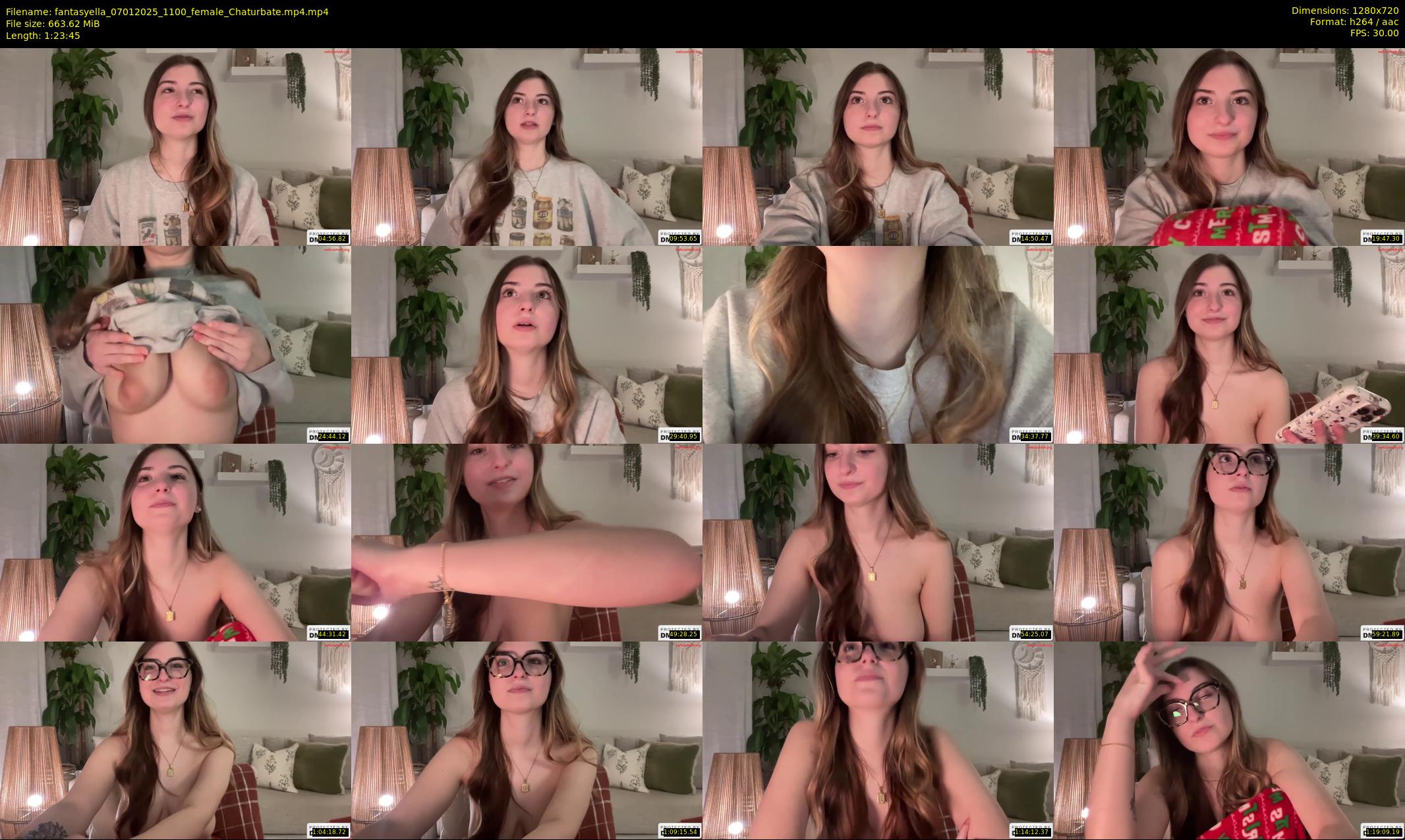 fantasyella — 84 minute Chaturbate female cam show recording, 720p, Jan 7, 2025