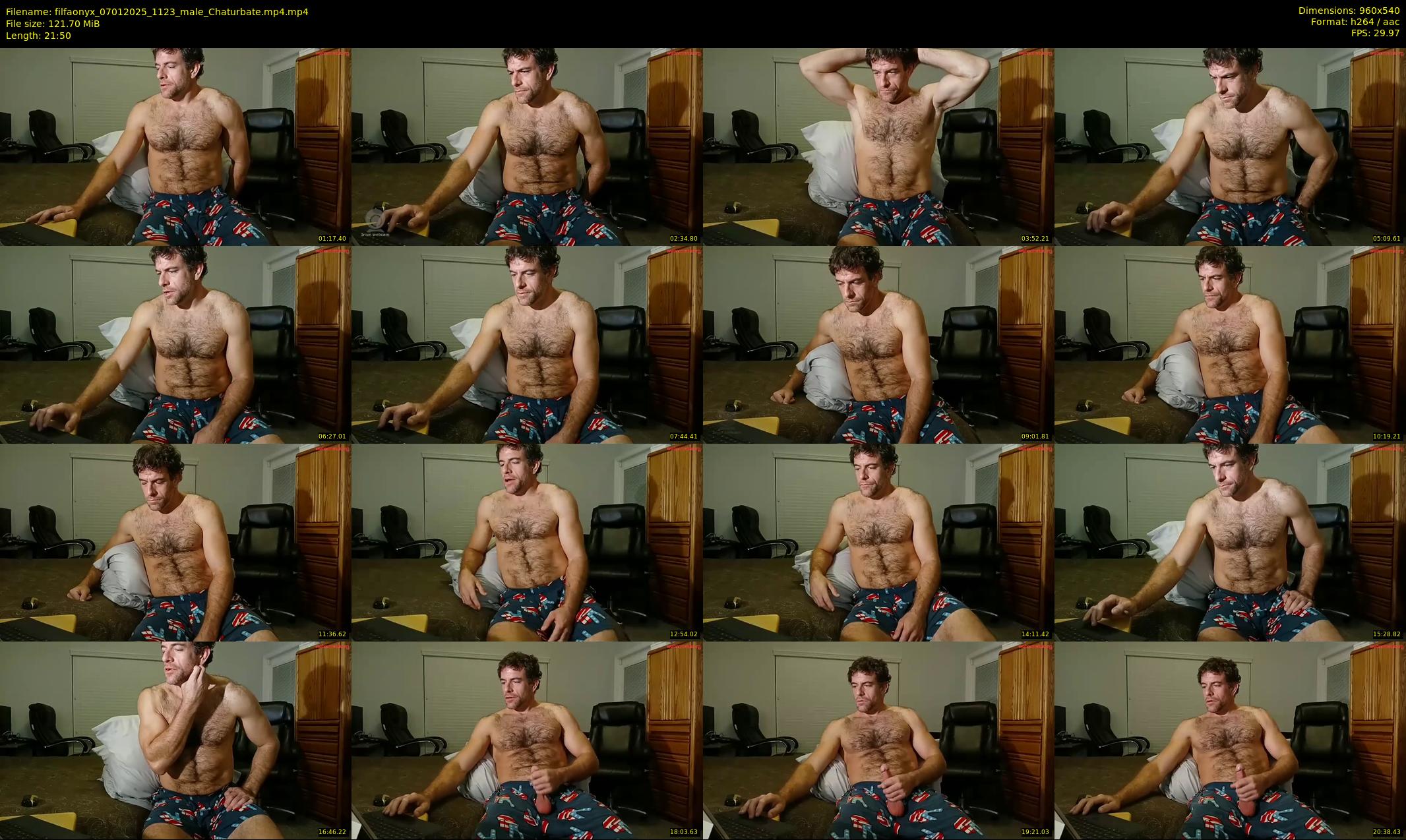 filfaonyx — 22 minute Chaturbate male cam show recording, 480p, Jan 7, 2025
