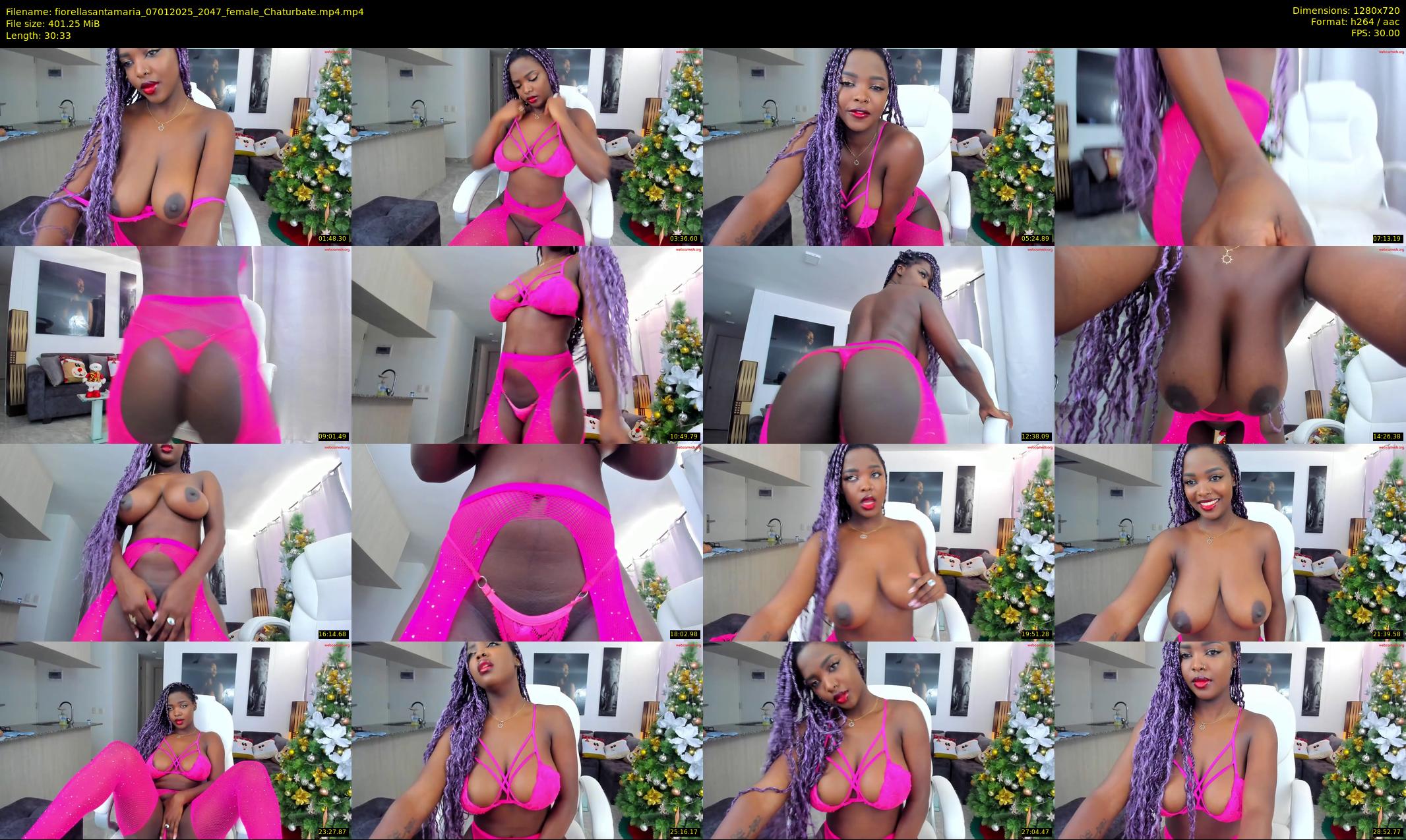 fiorellasantamaria — 31 minute Chaturbate female cam show recording, 720p, Jan 7, 2025