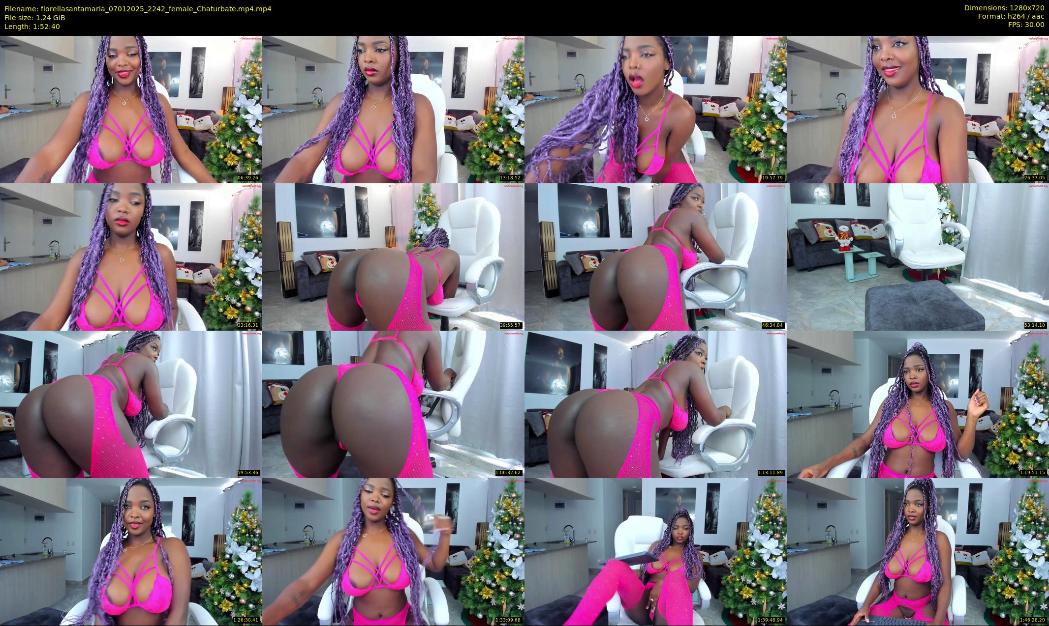 fiorellasantamaria — 113 minute Chaturbate female cam show recording, 720p, Jan 7, 2025