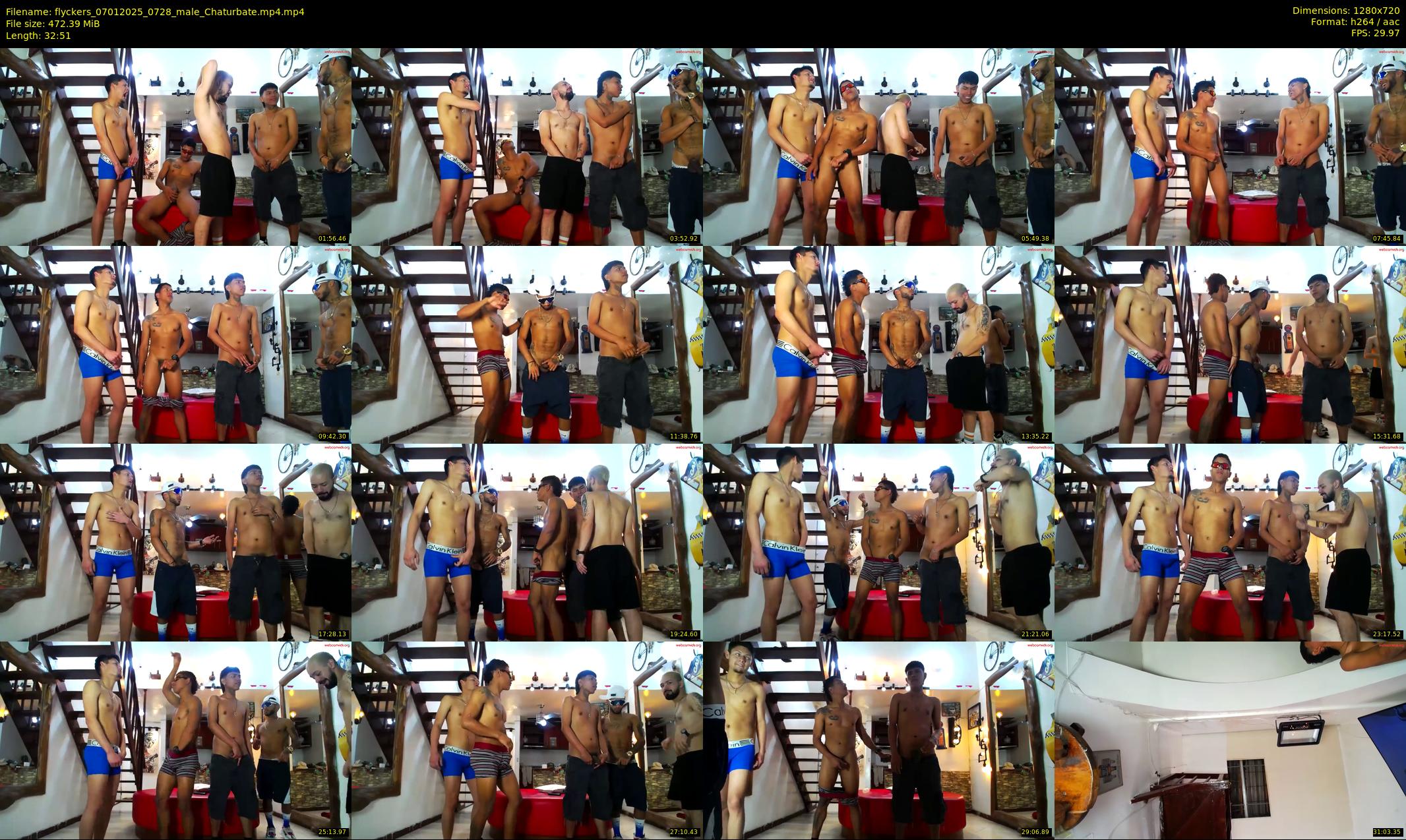 flyckers — 33 minute Chaturbate male cam show recording, 720p, Jan 7, 2025