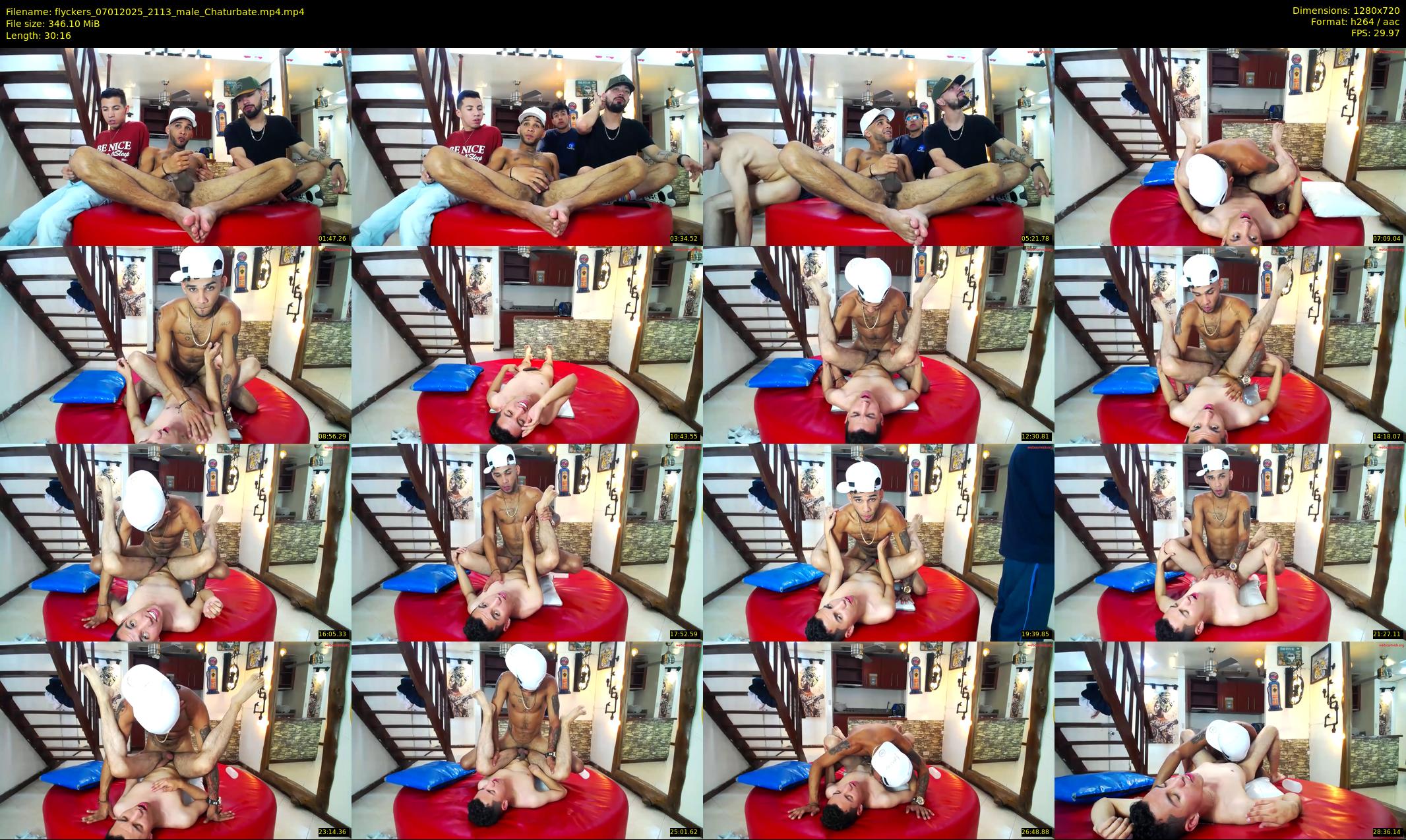 flyckers — 31 minute Chaturbate male cam show recording, 720p, Jan 7, 2025